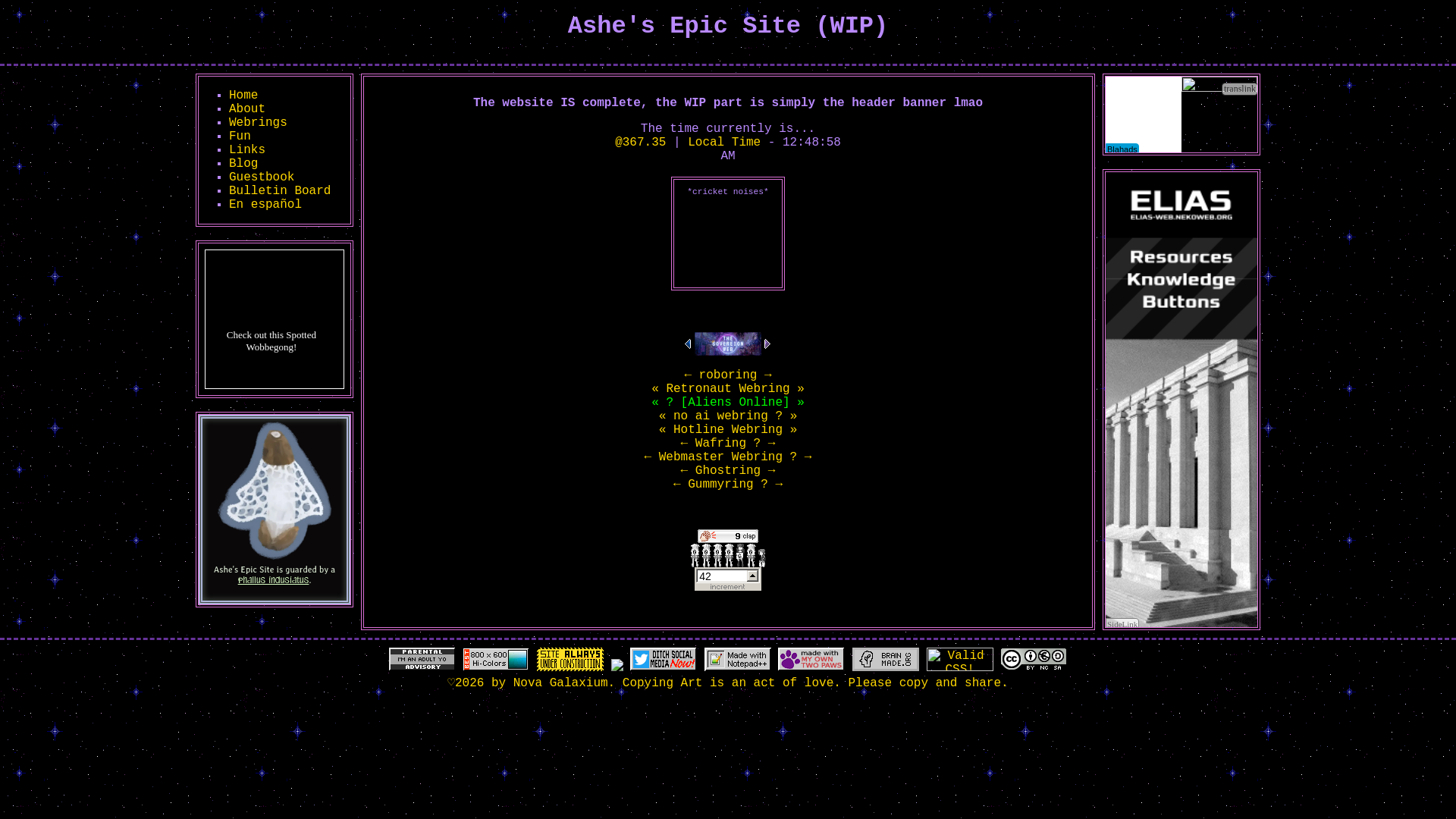 website screenshot of https://graveyardpaws.web.fc2.com/