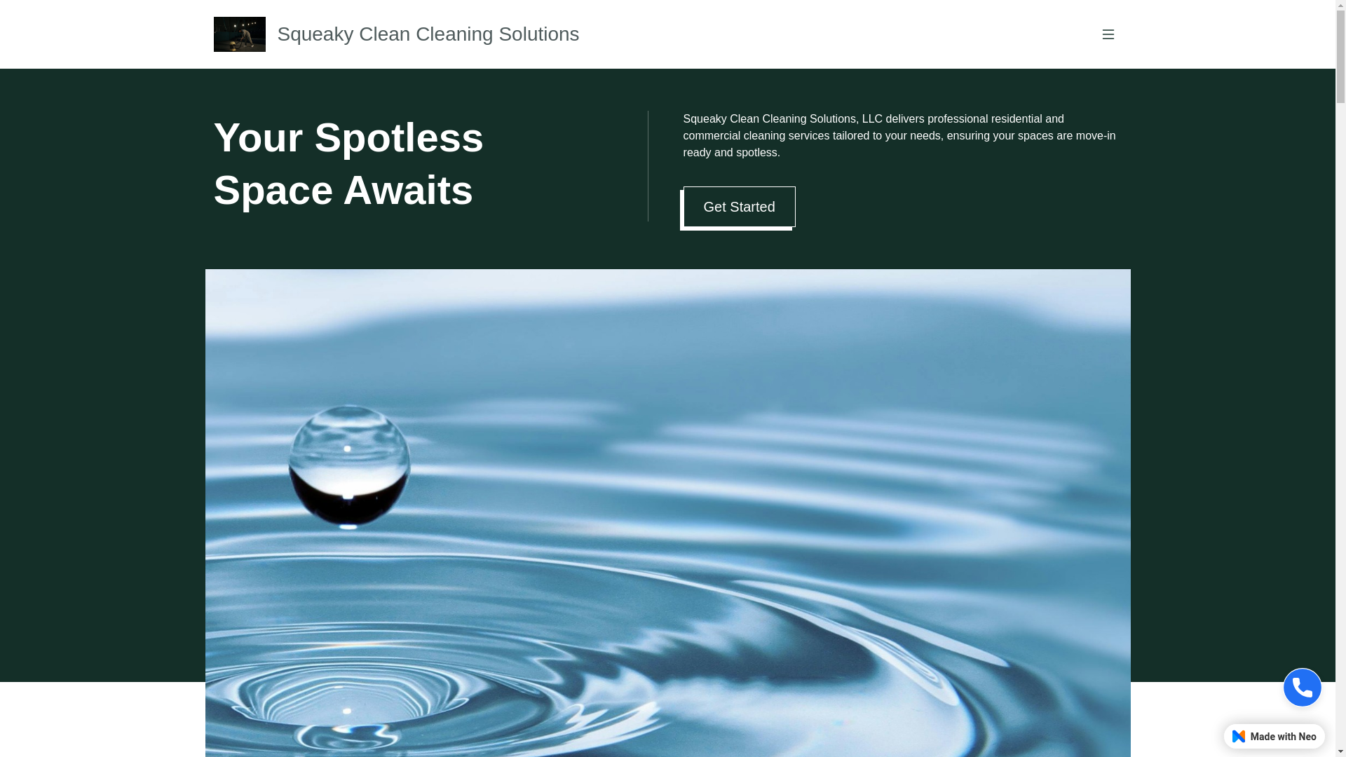 website screenshot of https://squeakycleancs.online/