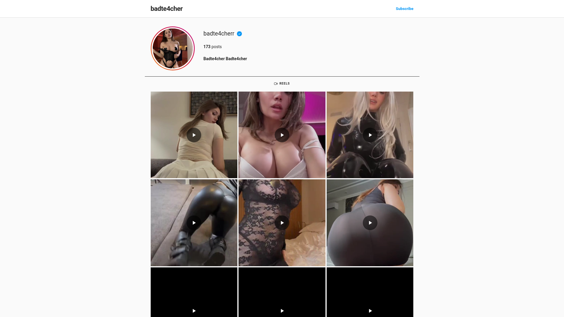 website screenshot of https://badte4cher.org/