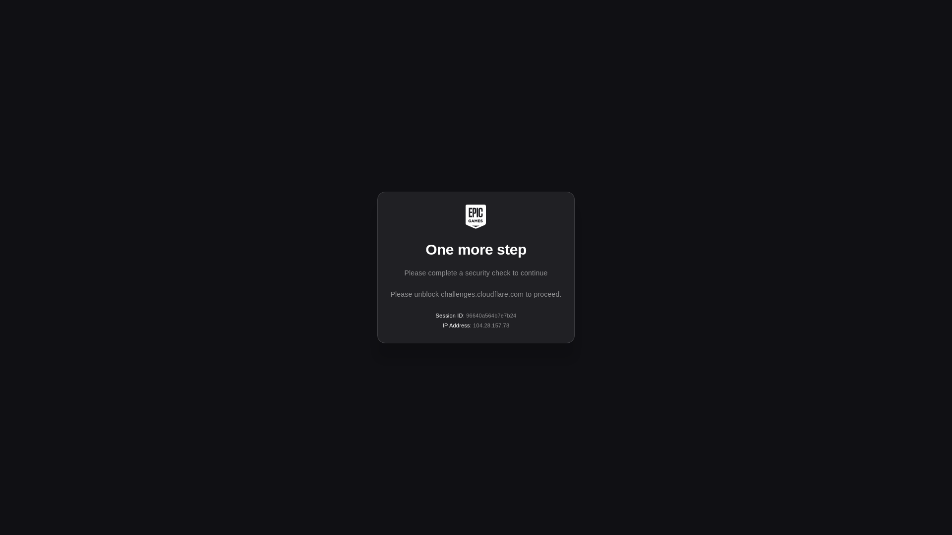 website screenshot of https://fortnite.com
