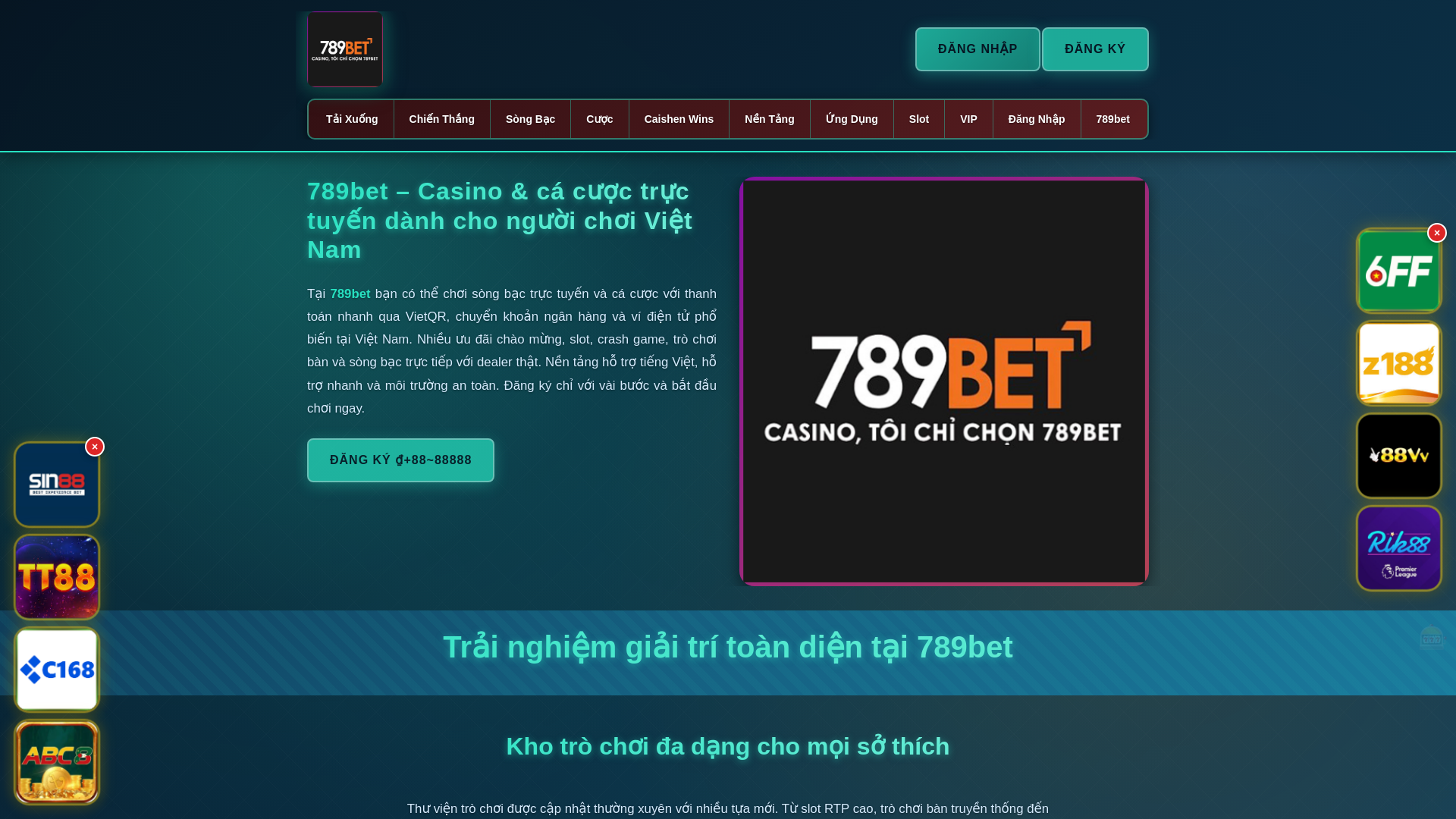 website screenshot of https://789betmot.com/