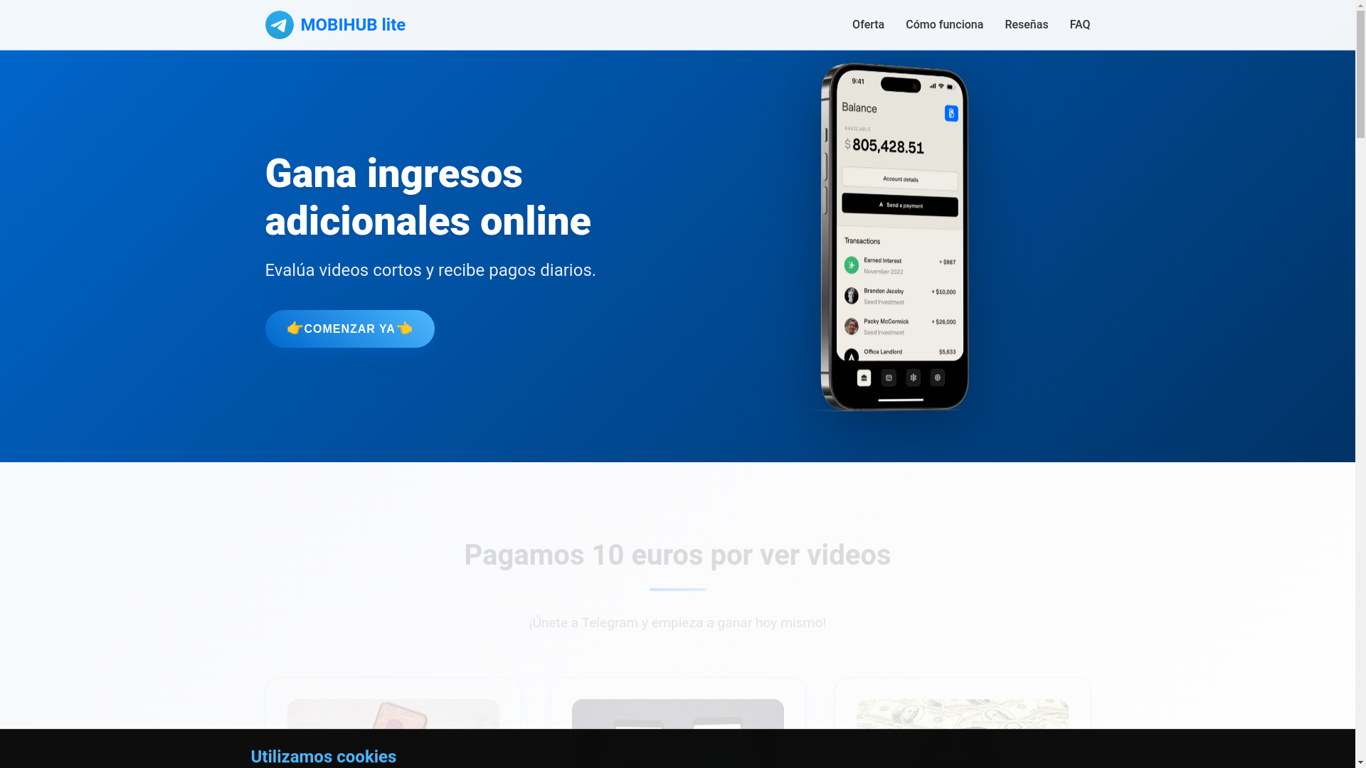 website screenshot of https://spain-videos.pages.dev/