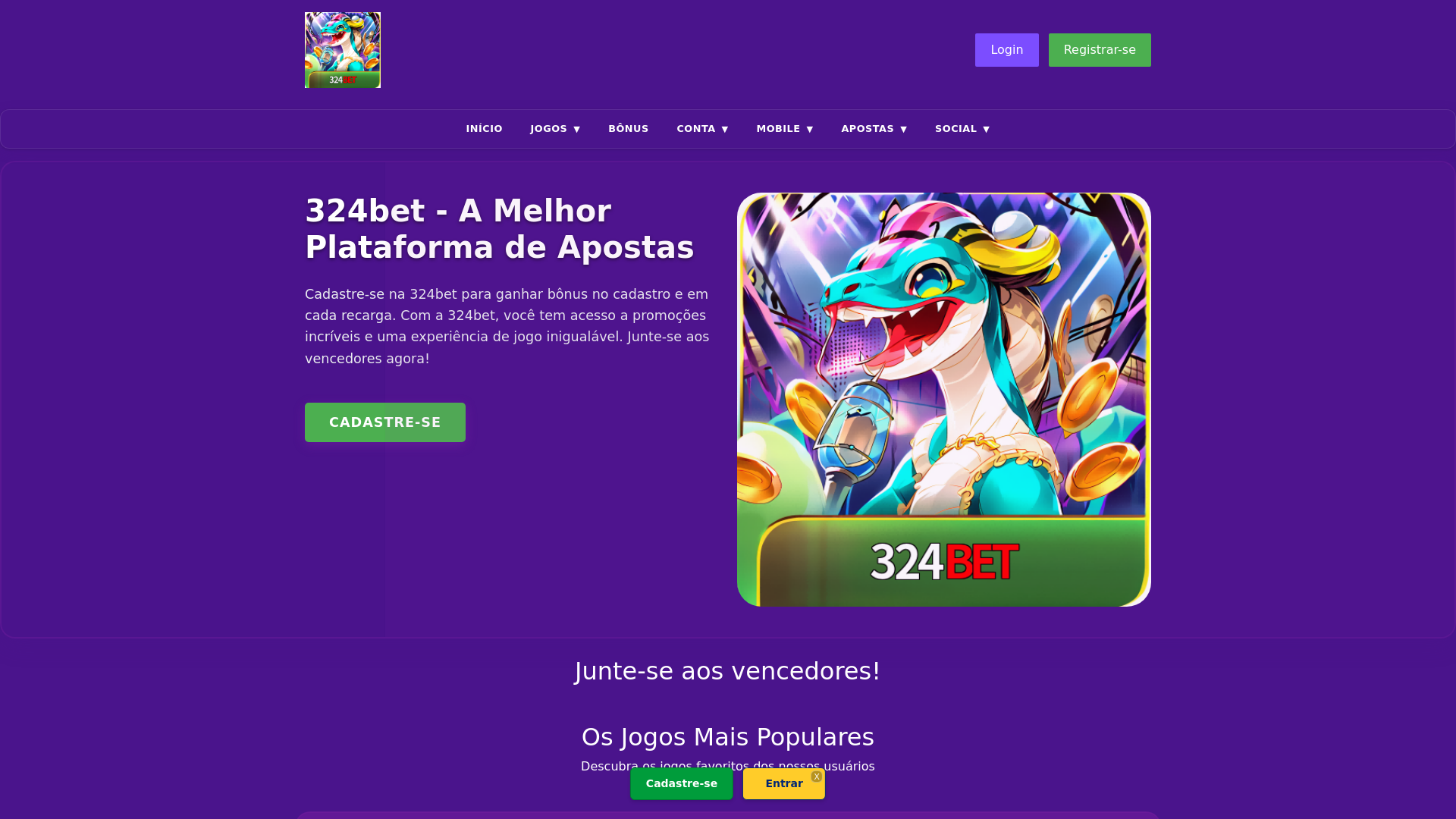 website screenshot of https://324betah.com