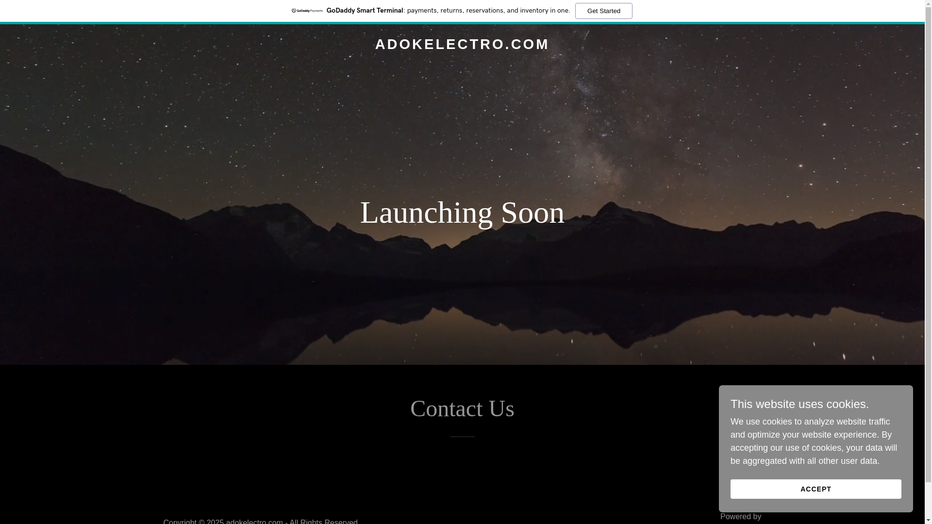 website screenshot of https://adokelectro.com/