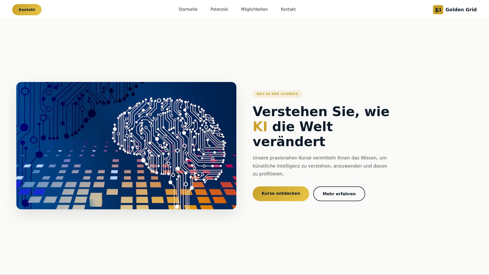 website screenshot of https://goldengridenterprises.store
