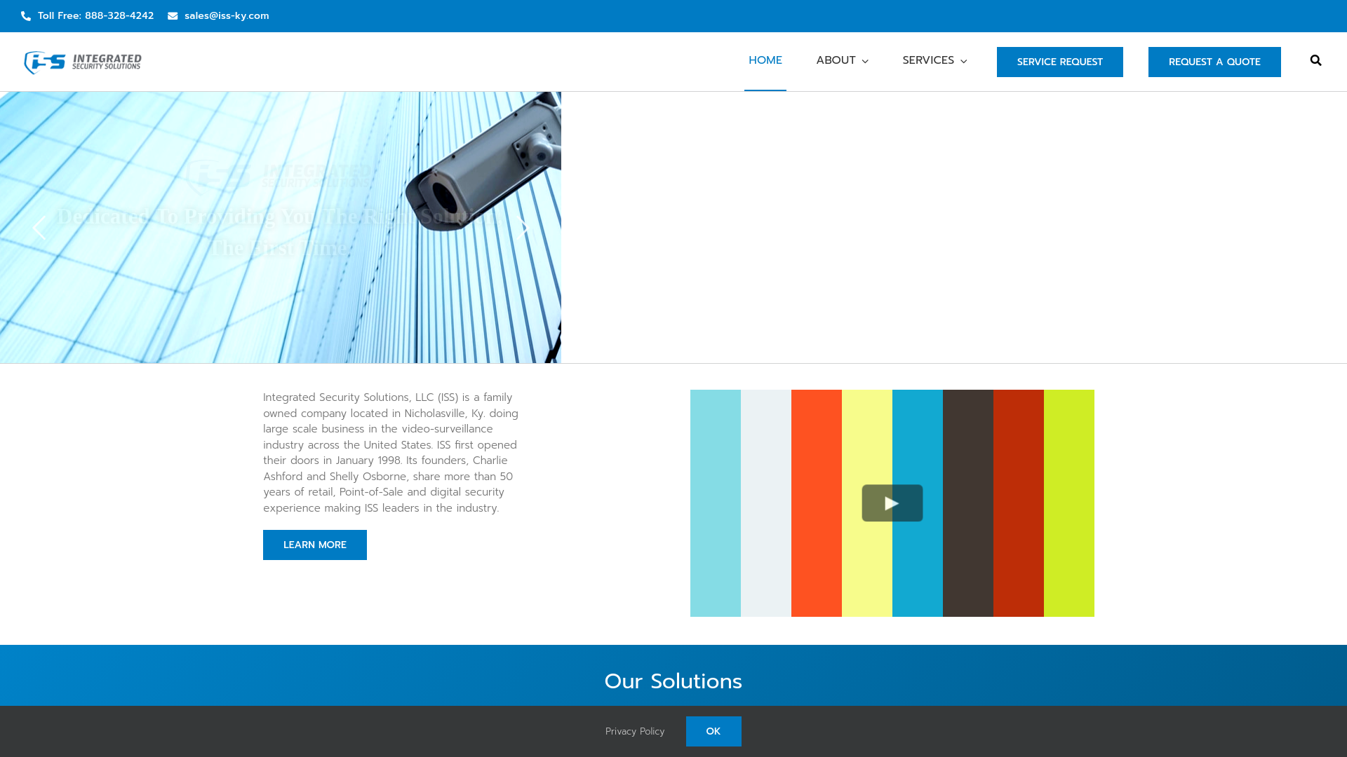 website screenshot of https://goiss-ky.co/