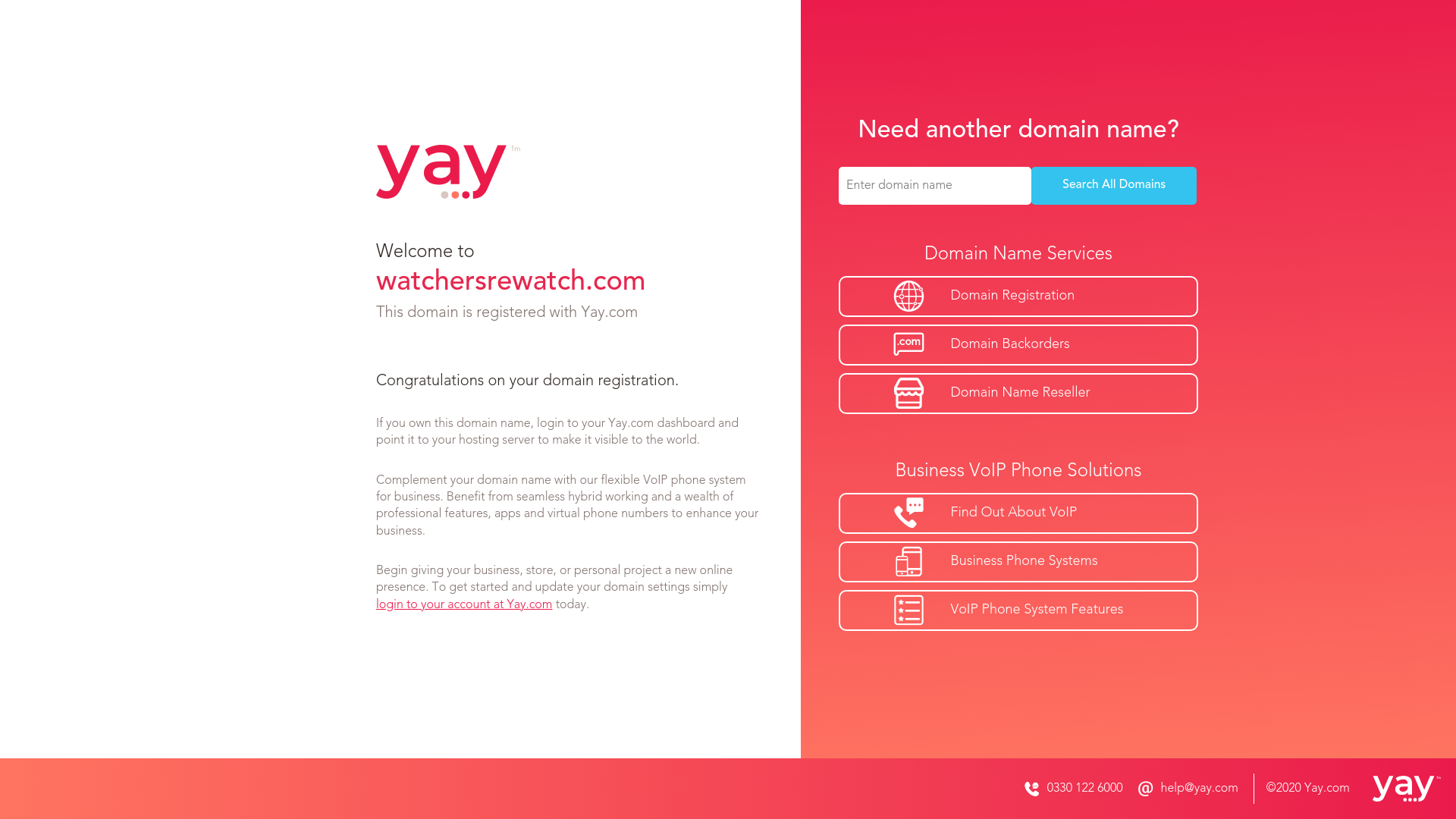 website screenshot of https://watchersrewatch.com/