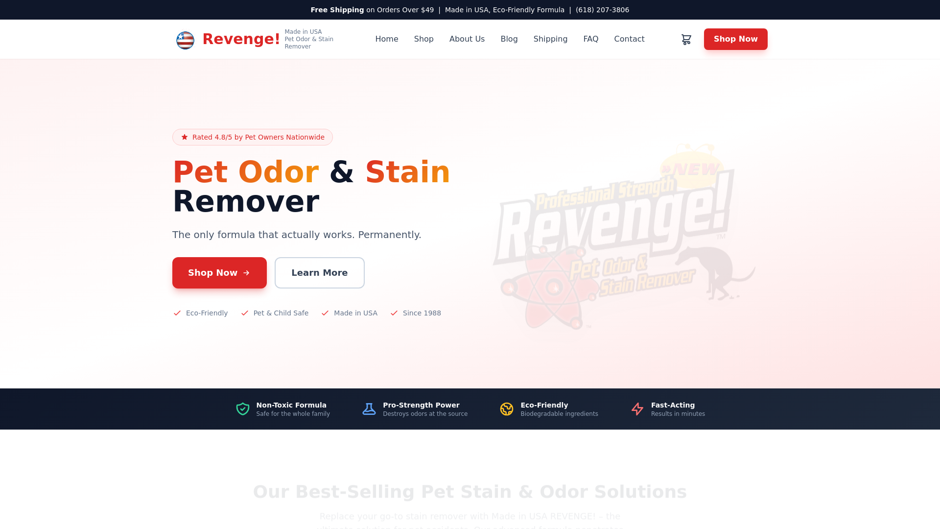 website screenshot of https://revengeworks-website.pages.dev/