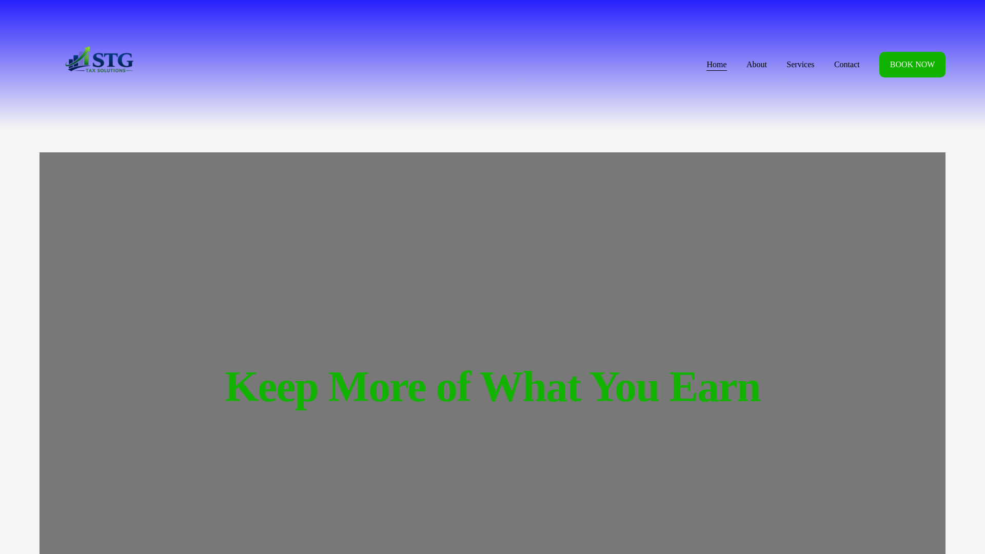 website screenshot of https://stgtaxsolutions.com