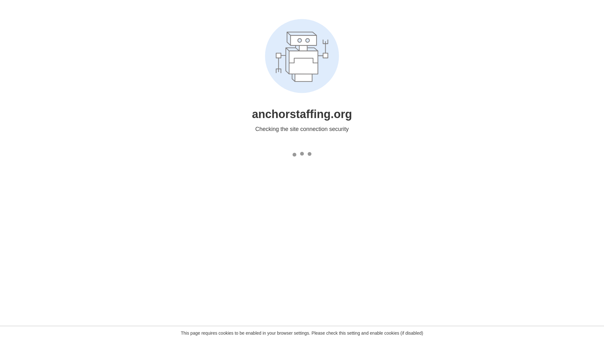 website screenshot of https://anchorstaffingteam.com/