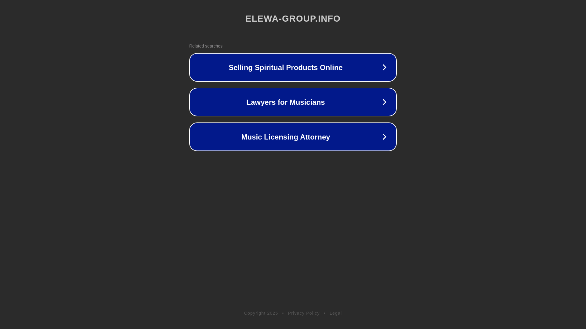 website screenshot of https://elewa-group.info/