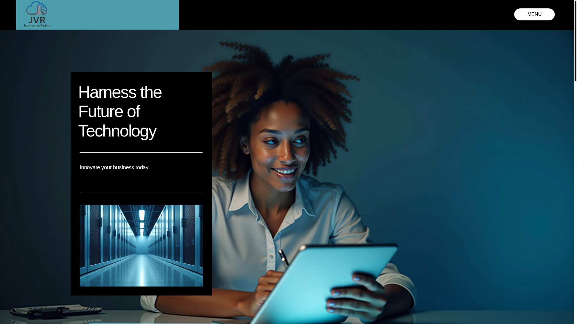 website screenshot of https://jvraitech.com/
