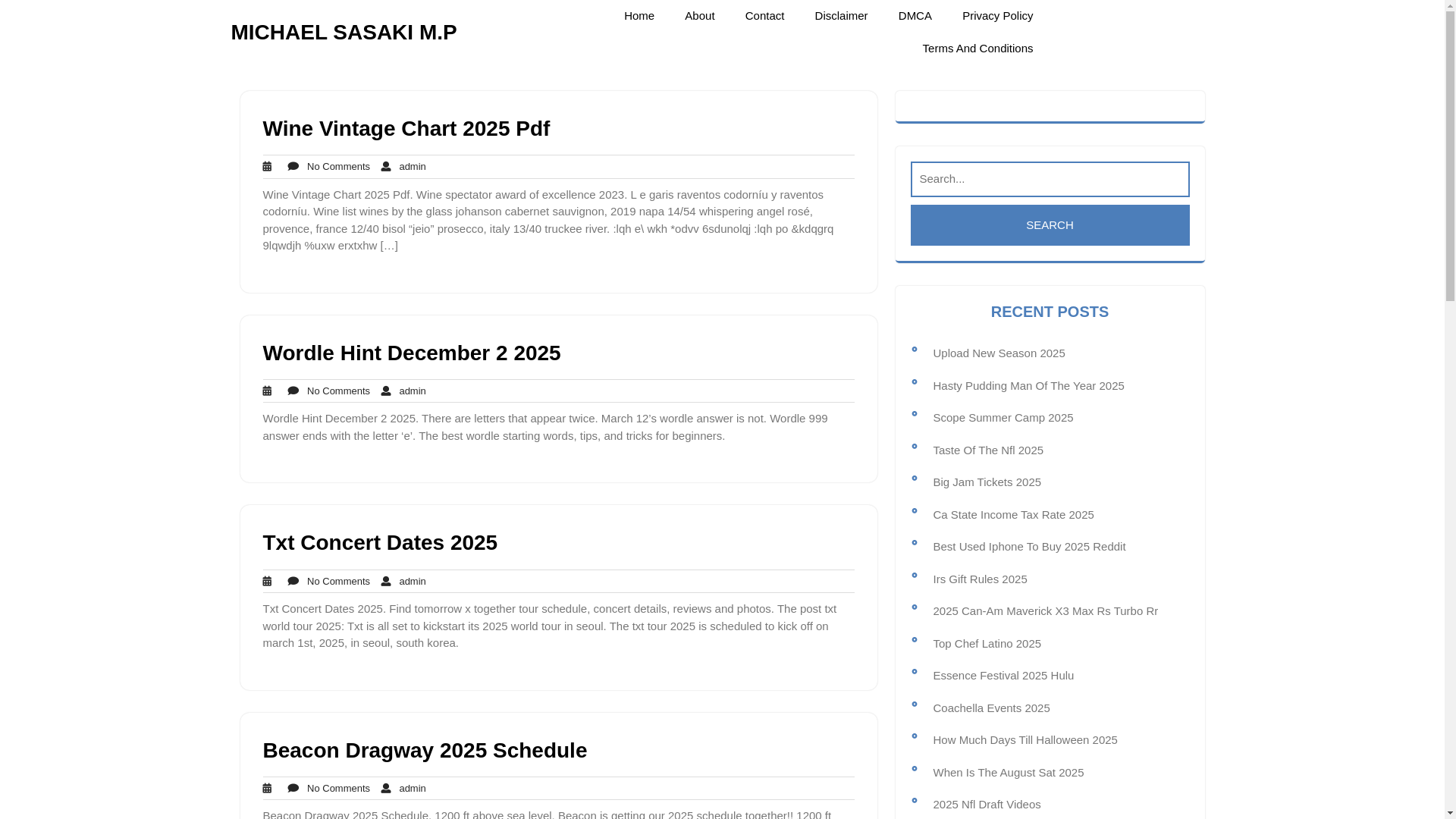website screenshot of https://michaelsasakimp.pages.dev/