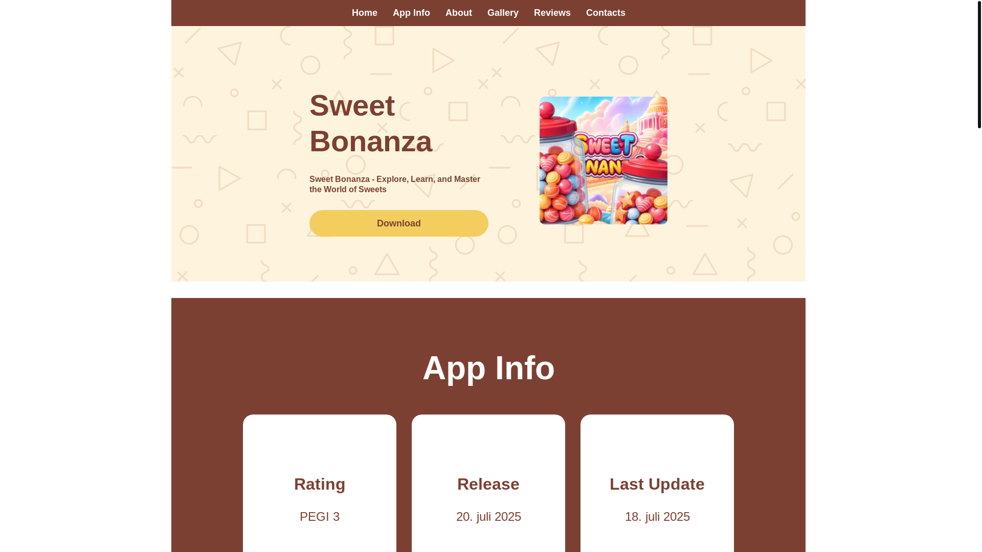 website screenshot of https://sweetbonanza-nor.store/