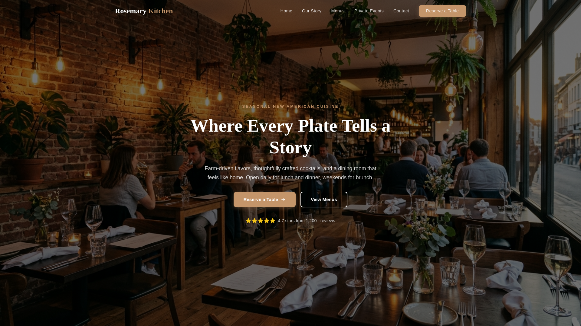 website screenshot of https://snsys-rosemarykitchen.pages.dev/
