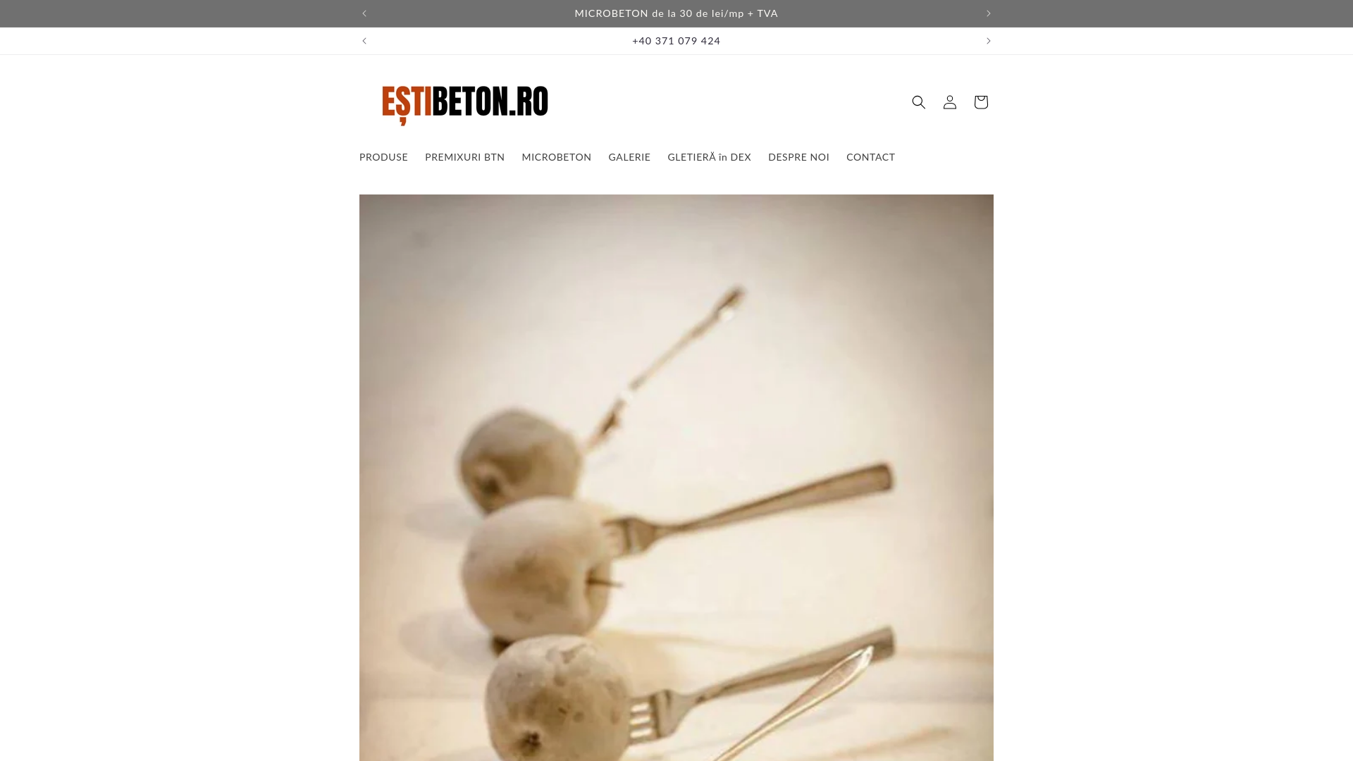 website screenshot of https://xn--etibeton-h9c.ro