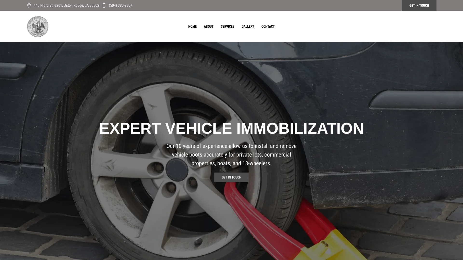 website screenshot of https://pelicanbootingagency.com/