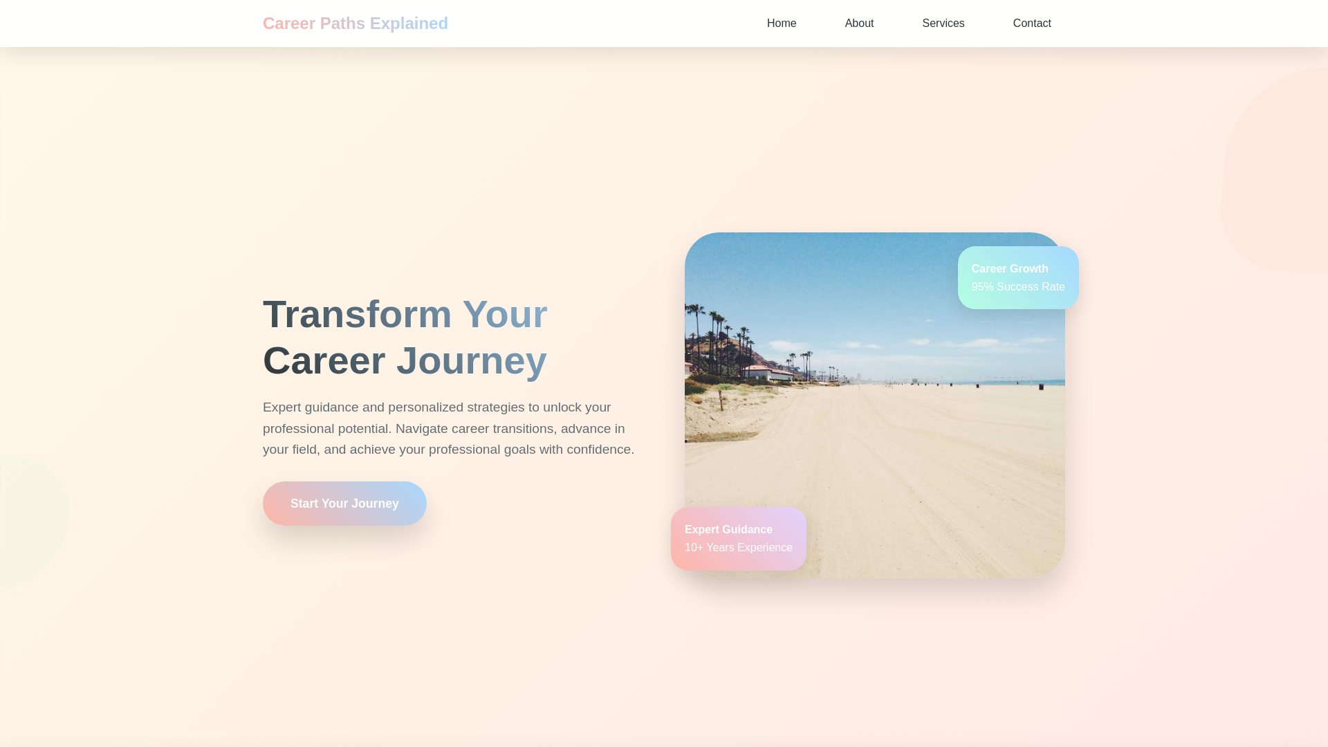 website screenshot of https://careerpathsexplained.sbs/
