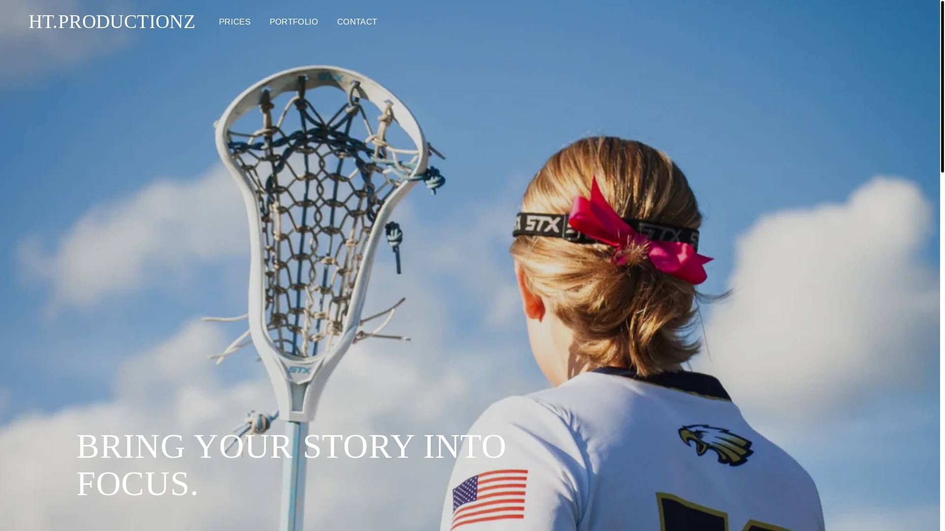 website screenshot of https://htproductionz.org/