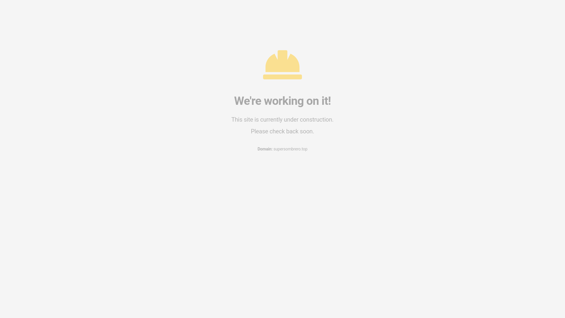 website screenshot of https://supersombrero.top/