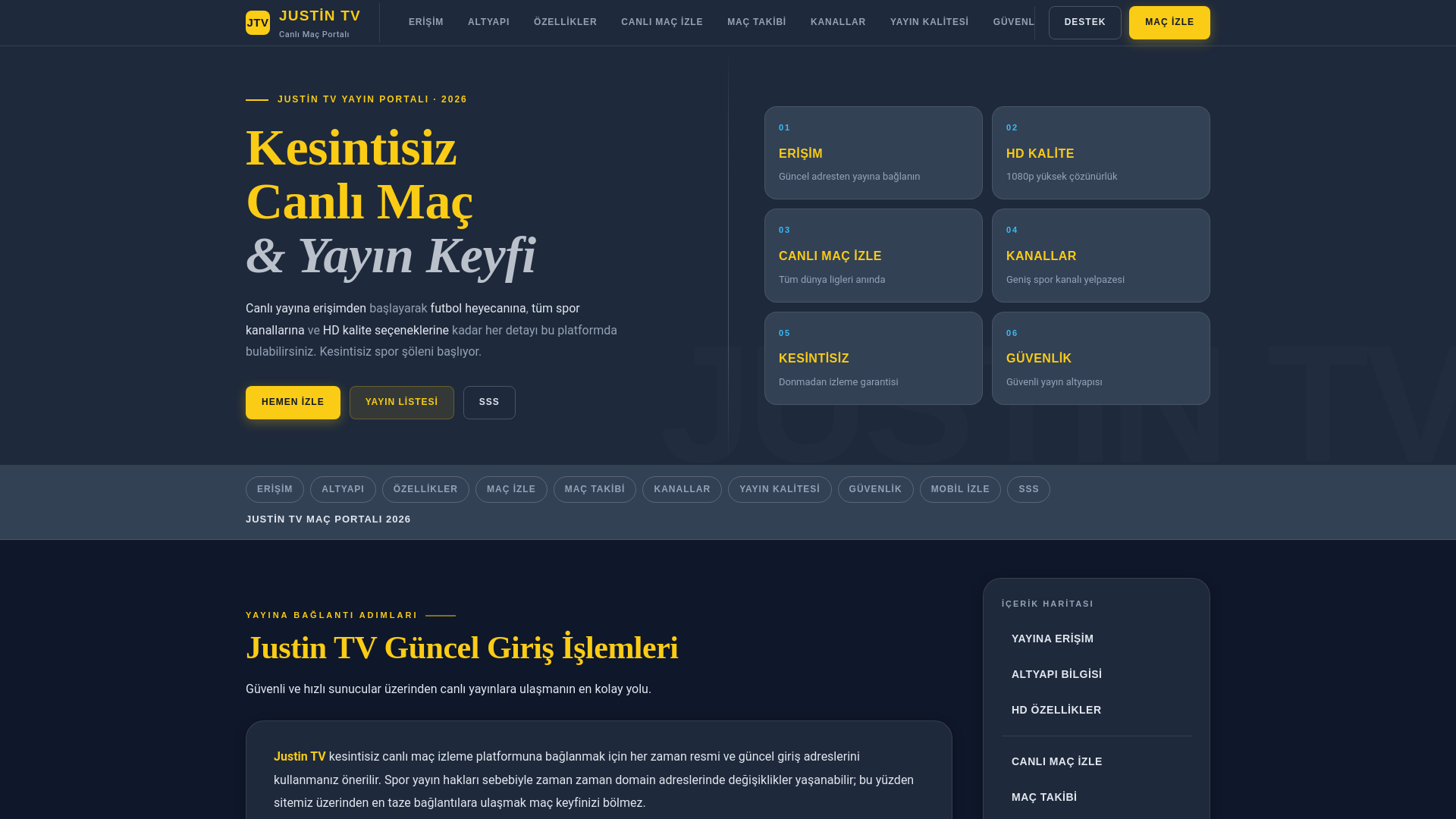 website screenshot of https://justintv-macizle3.vip/