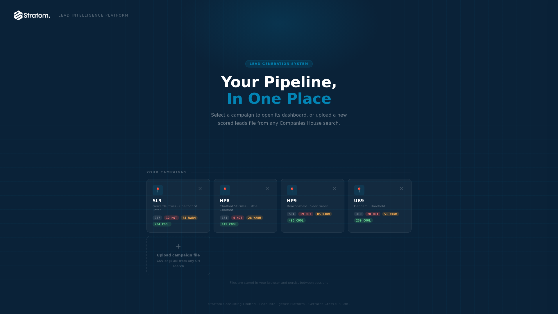 website screenshot of https://stratom-dashboard.pages.dev/