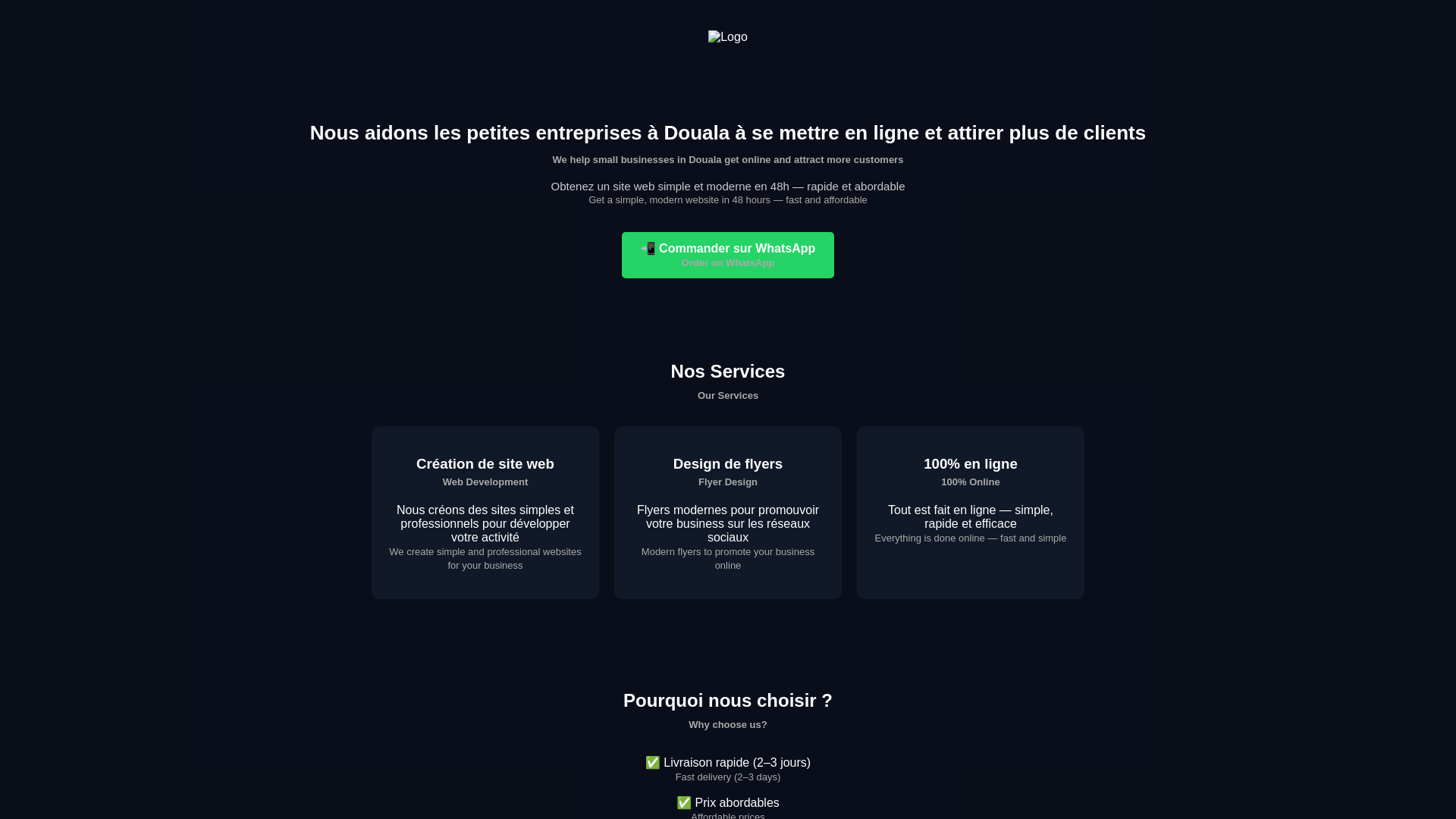 website screenshot of https://arktificia-web-progect.pages.dev/