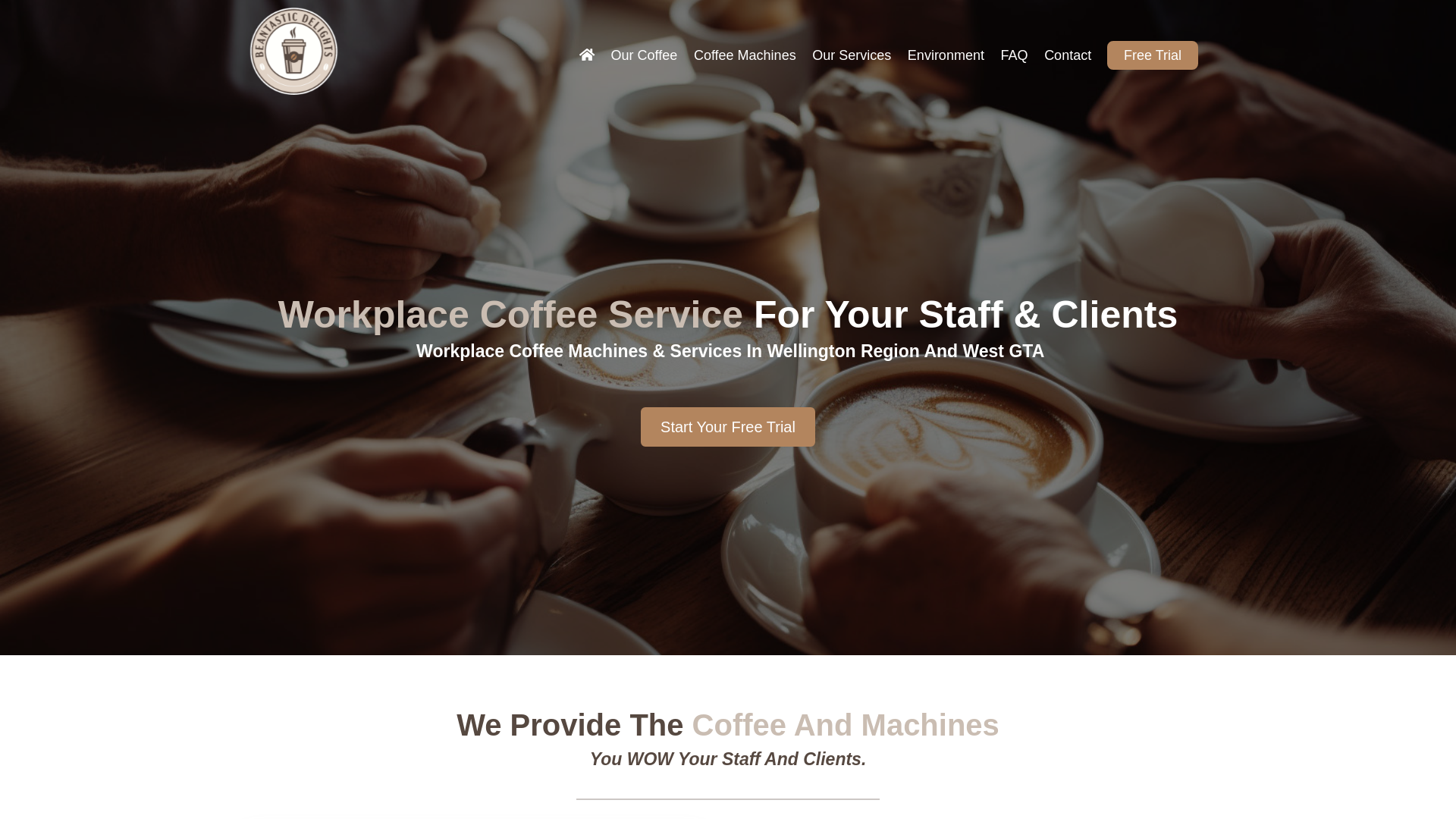 website screenshot of https://getbeantasticdelights.pro/