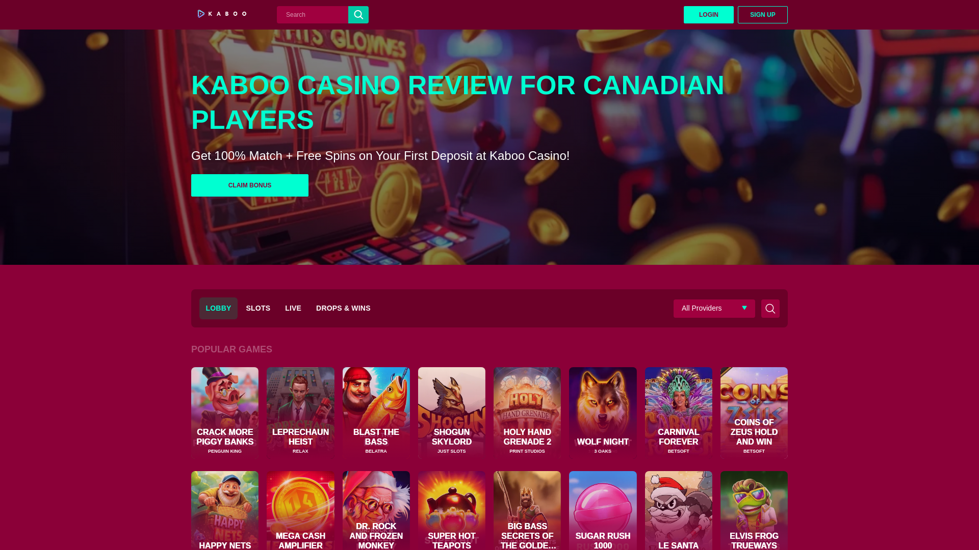 website screenshot of https://kaboo-casino-org.pages.dev/