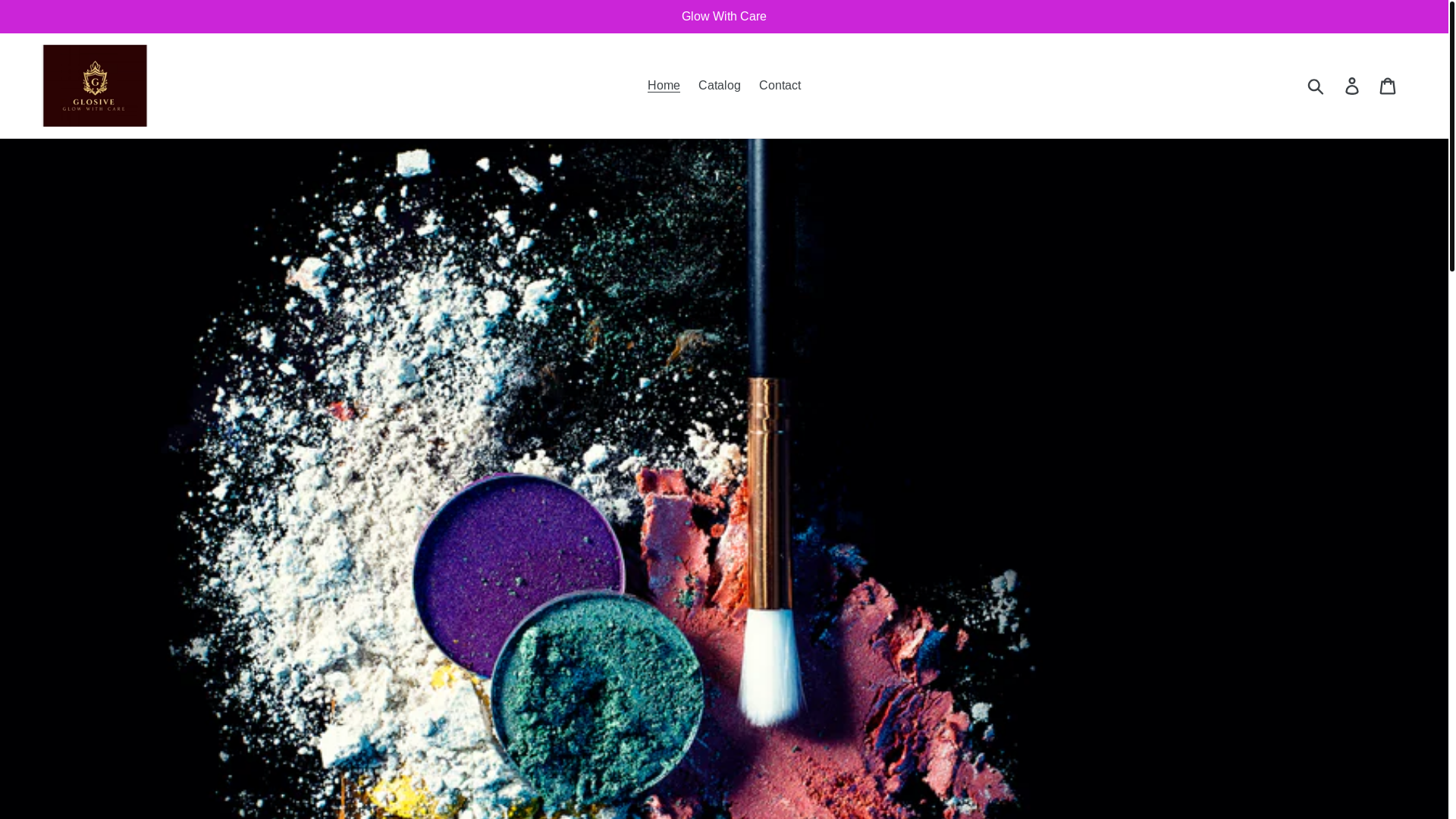 website screenshot of https://glosive.online/