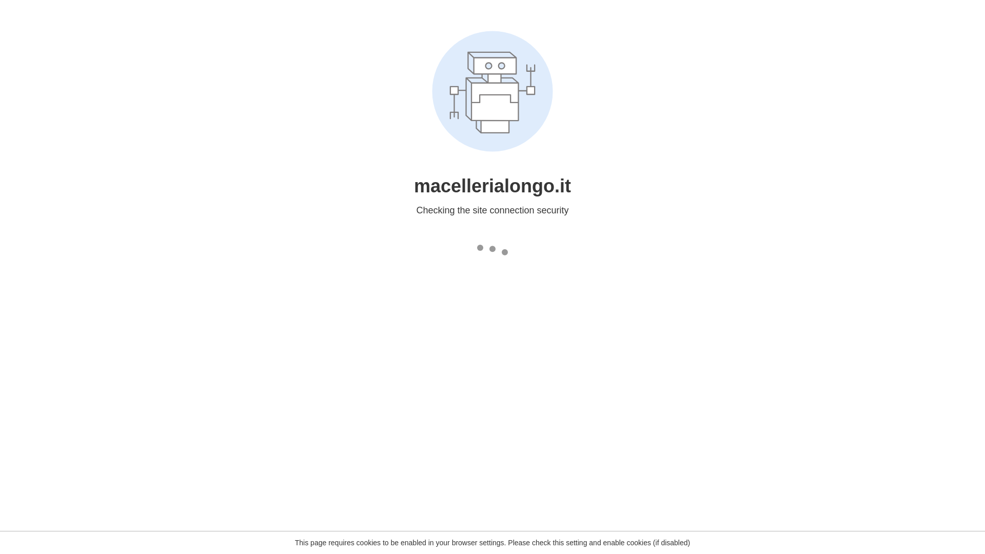 website screenshot of https://macellerialongo.it/