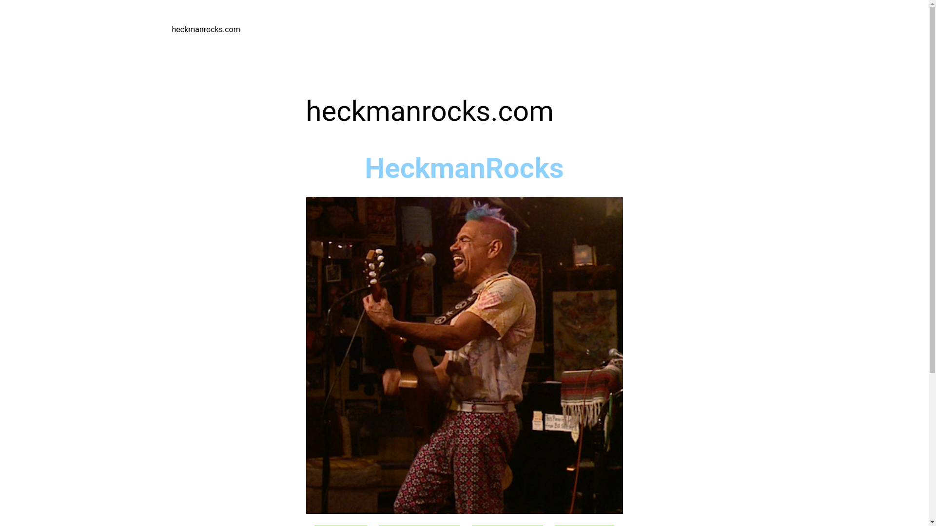 website screenshot of https://heckmanrocks.com/