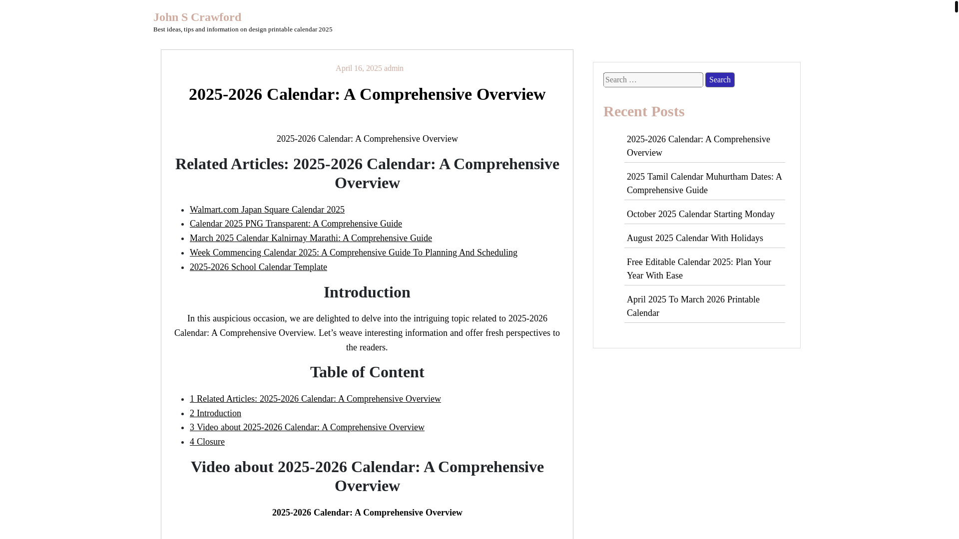 website screenshot of https://johnscrawfordc.pages.dev/