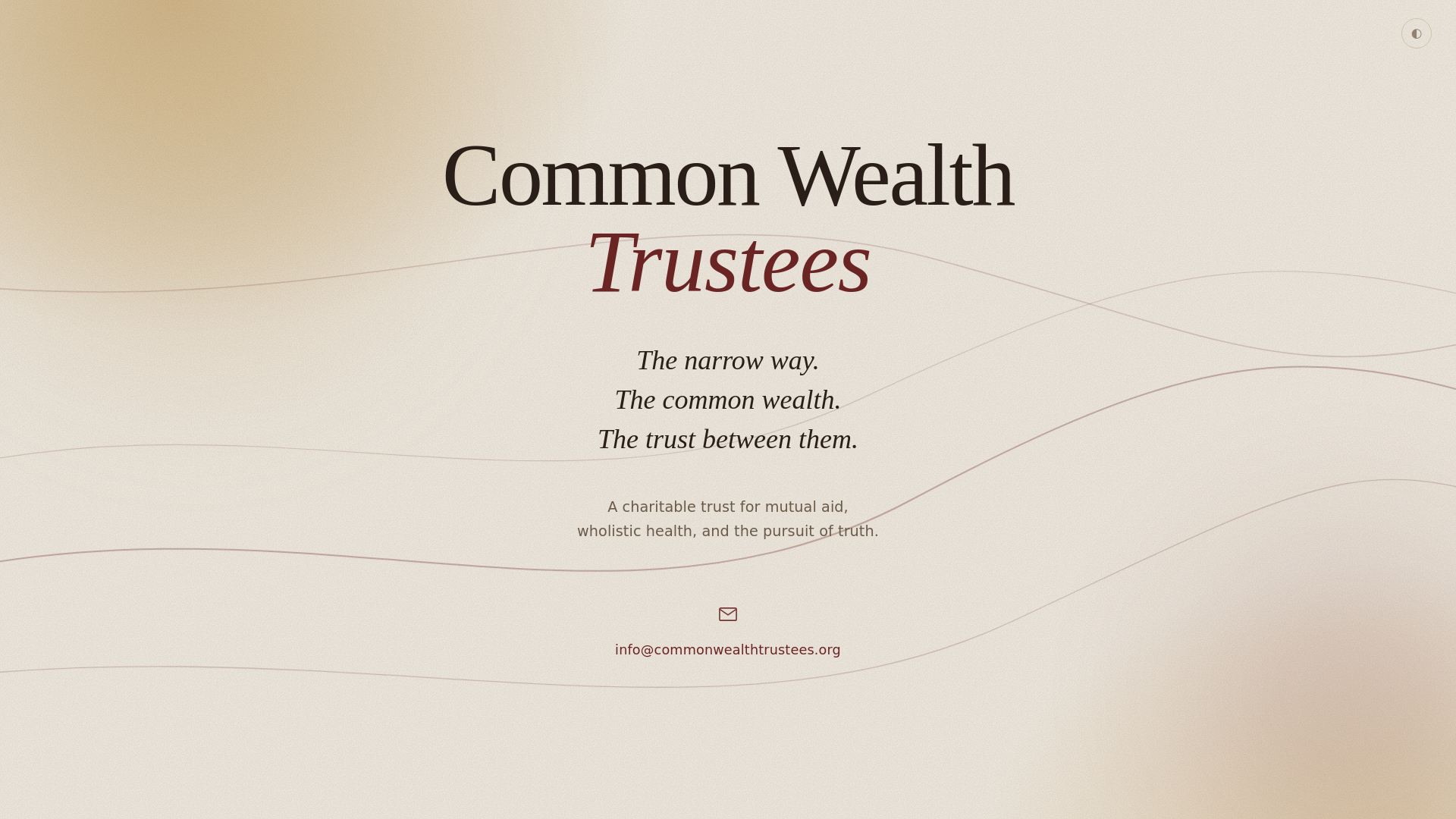 website screenshot of https://commonwealthtrustees.com/