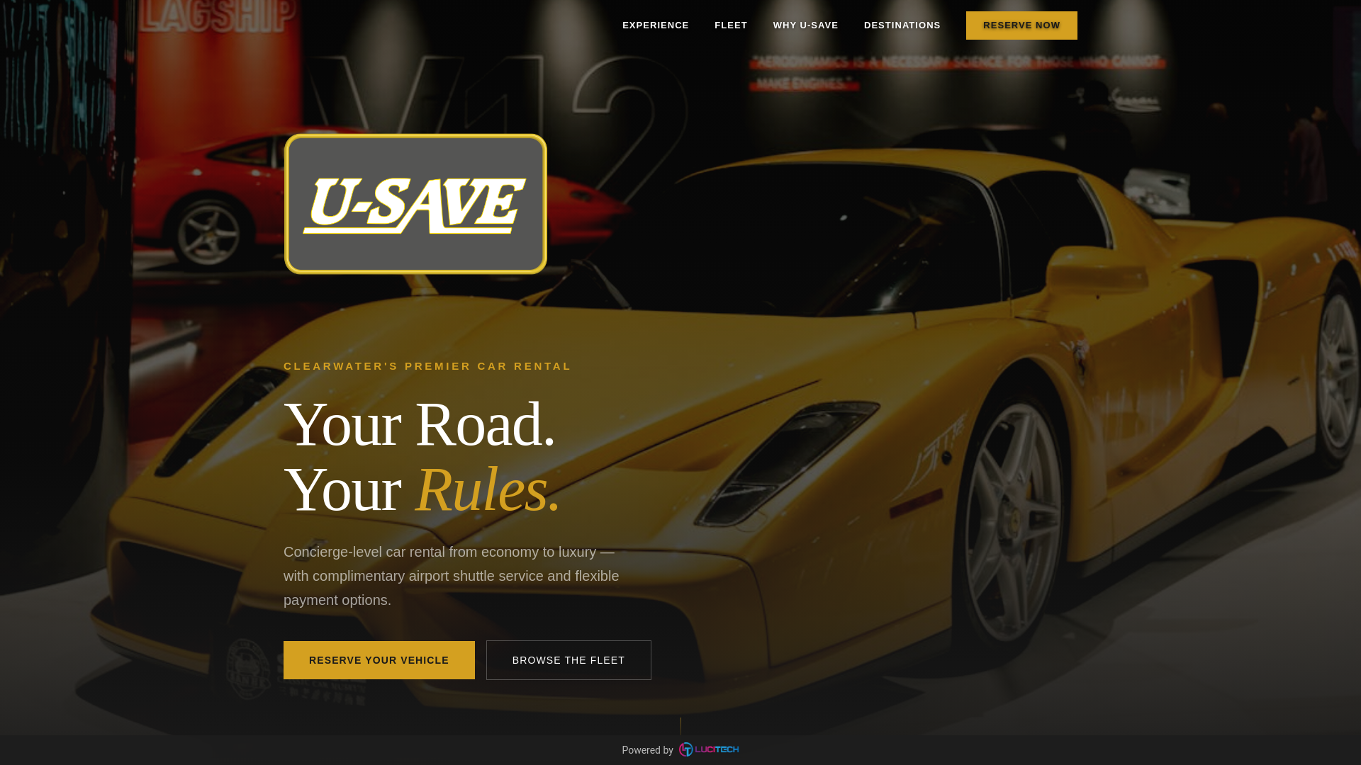 website screenshot of https://usaveclearwater.com/