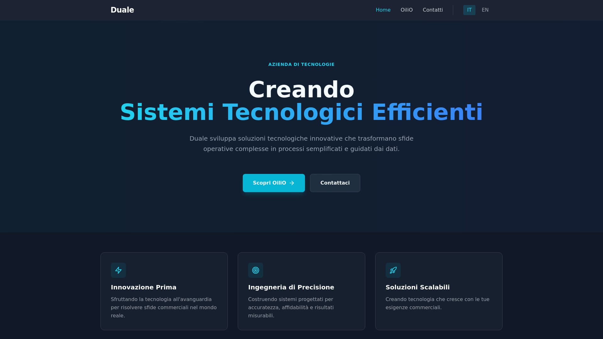 website screenshot of https://duale-official-site.pages.dev/