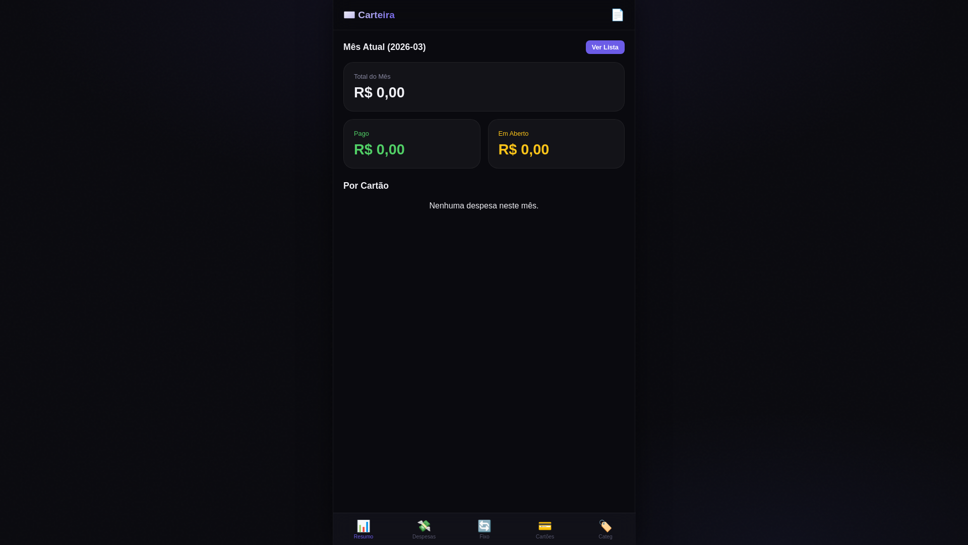 website screenshot of https://carteira-57j.pages.dev/