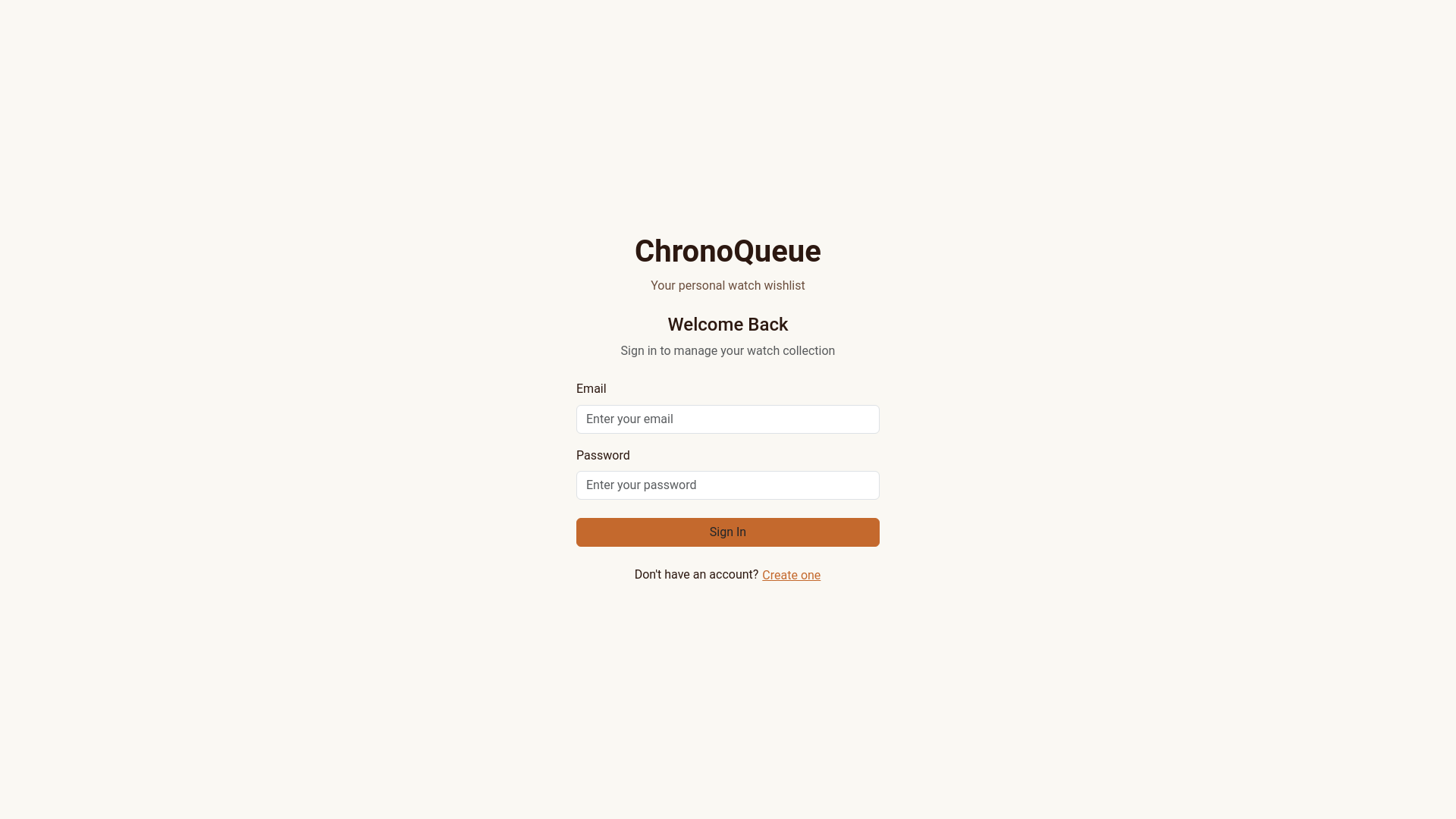 website screenshot of https://chronoqueue.app/