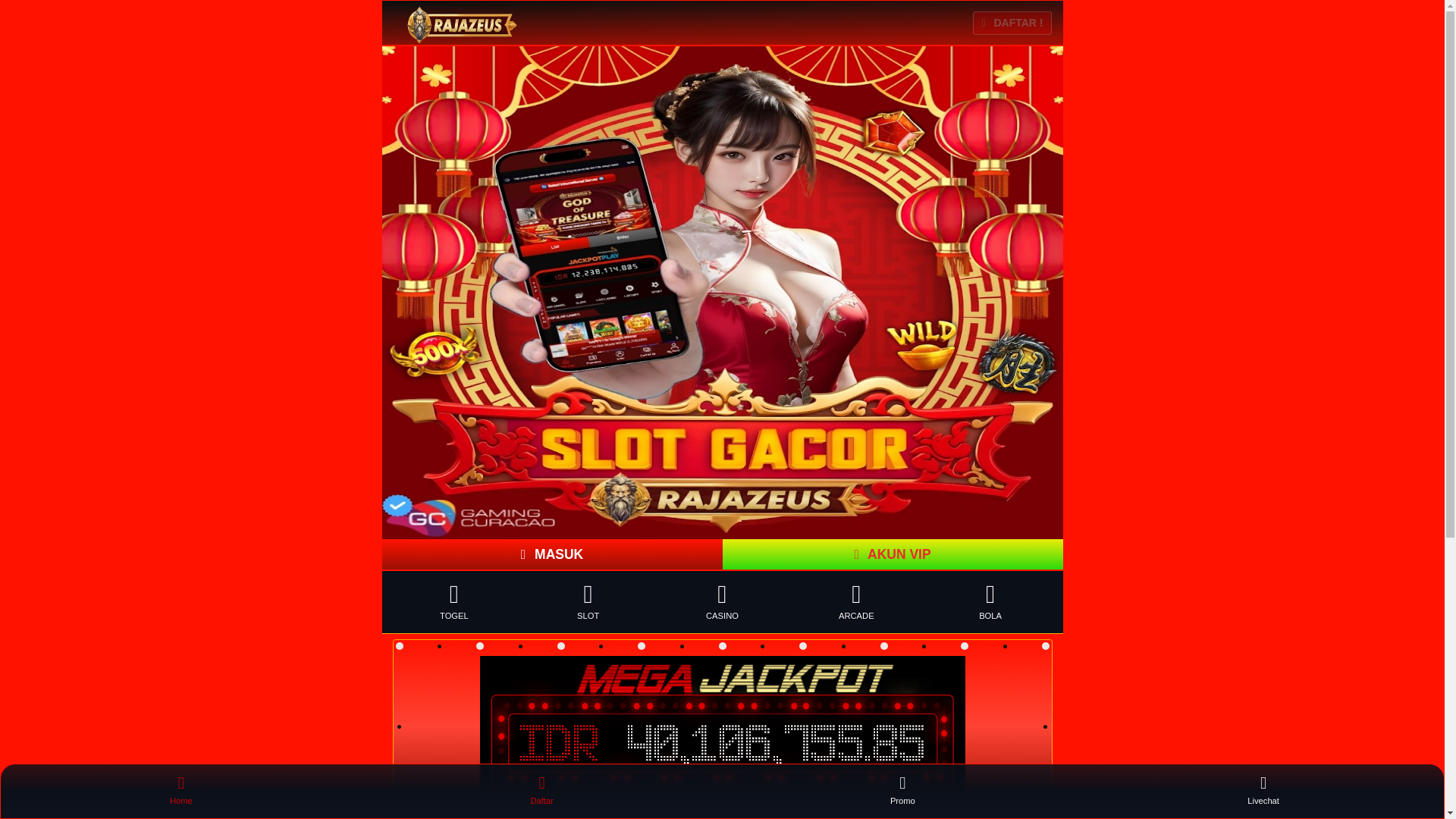 website screenshot of https://qris-slot5k-rz.pages.dev/