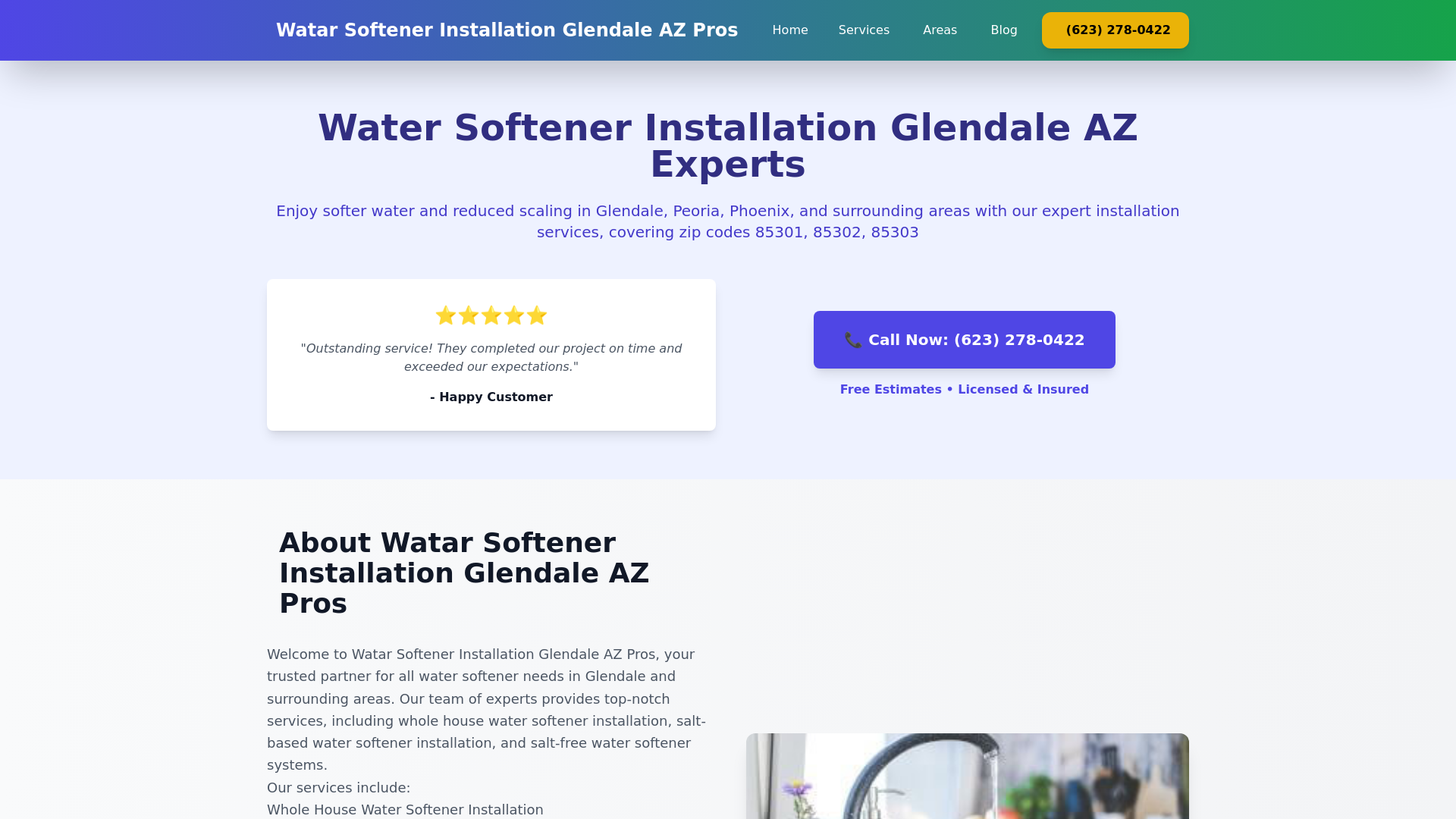 website screenshot of https://watar-softener-installation-glendale-az-pros.pages.dev/