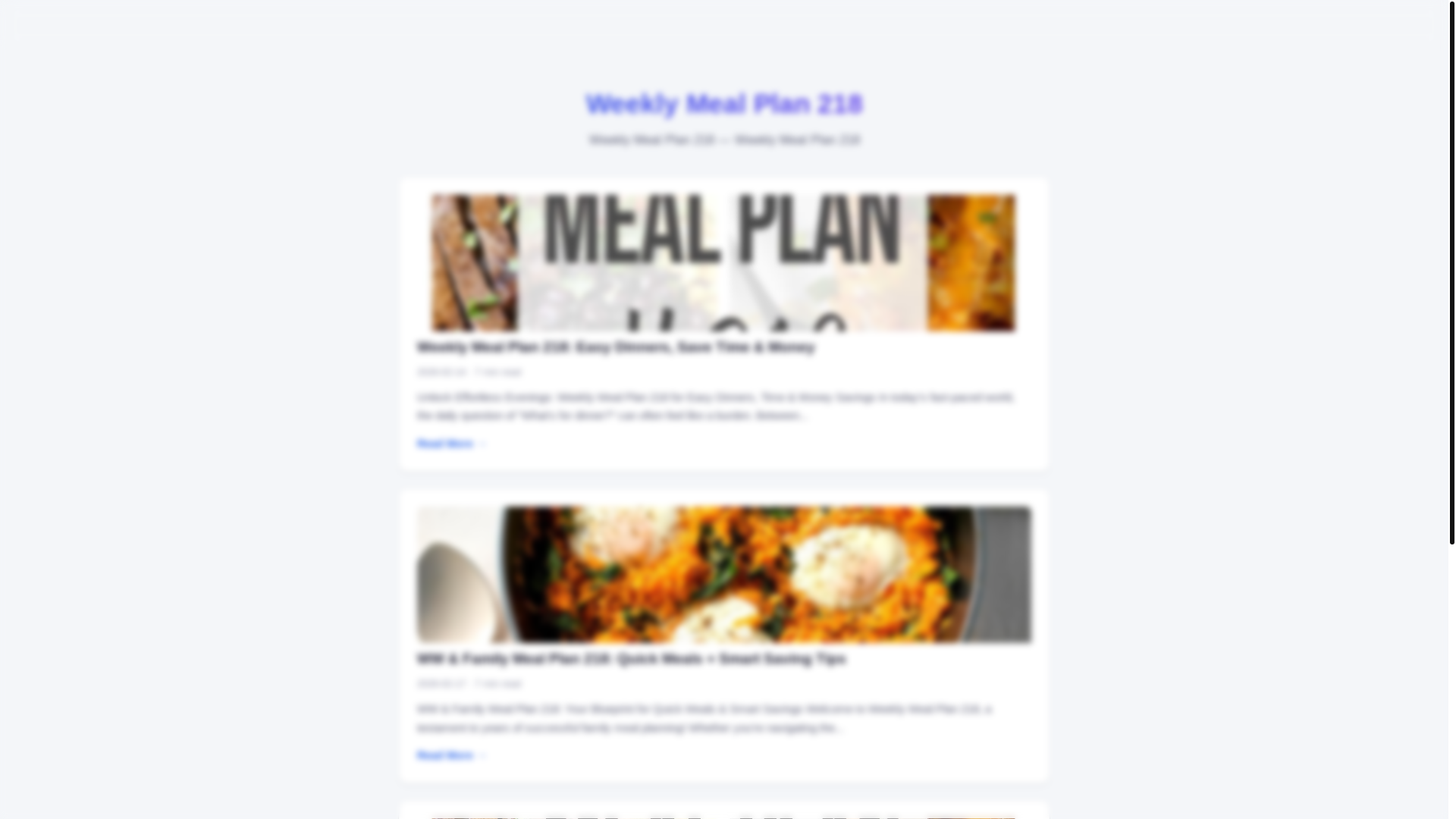 website screenshot of https://weekly-meal-plan-218.pages.dev/