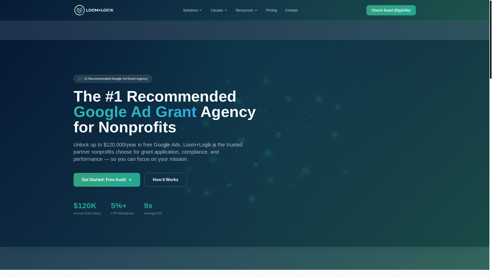 website screenshot of https://grant-growth-engine.pages.dev/
