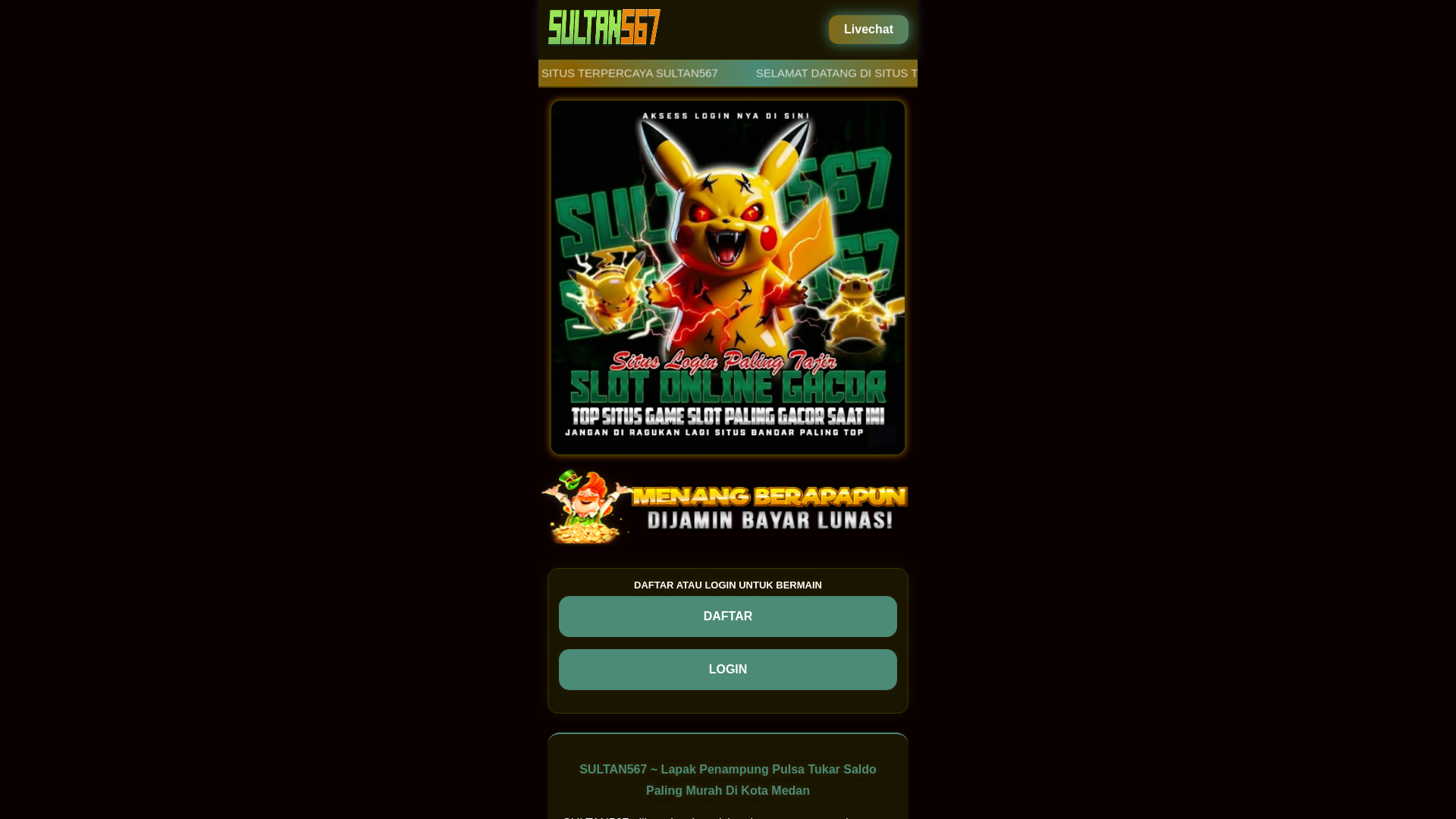 website screenshot of https://yokbisayok-sultan567.pages.dev/