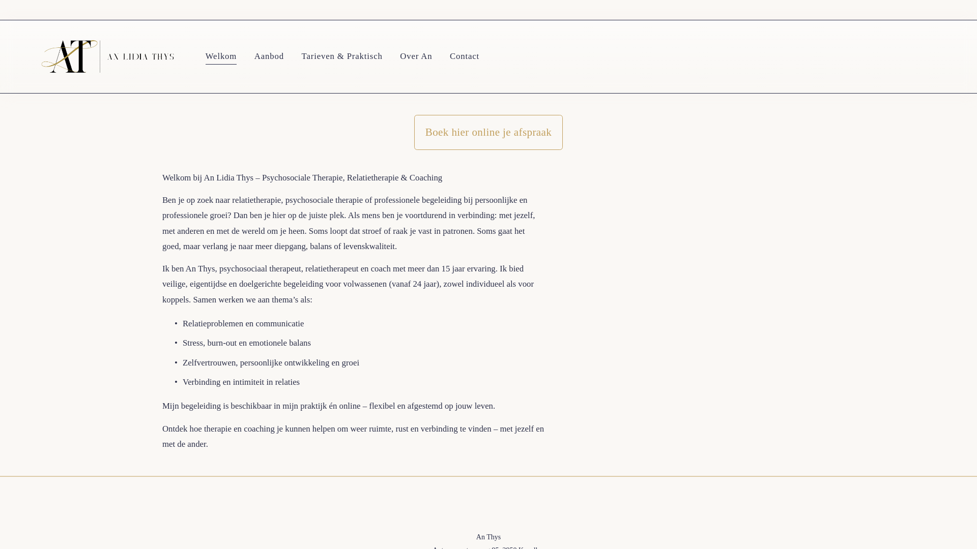 website screenshot of https://anlidiathys.com/