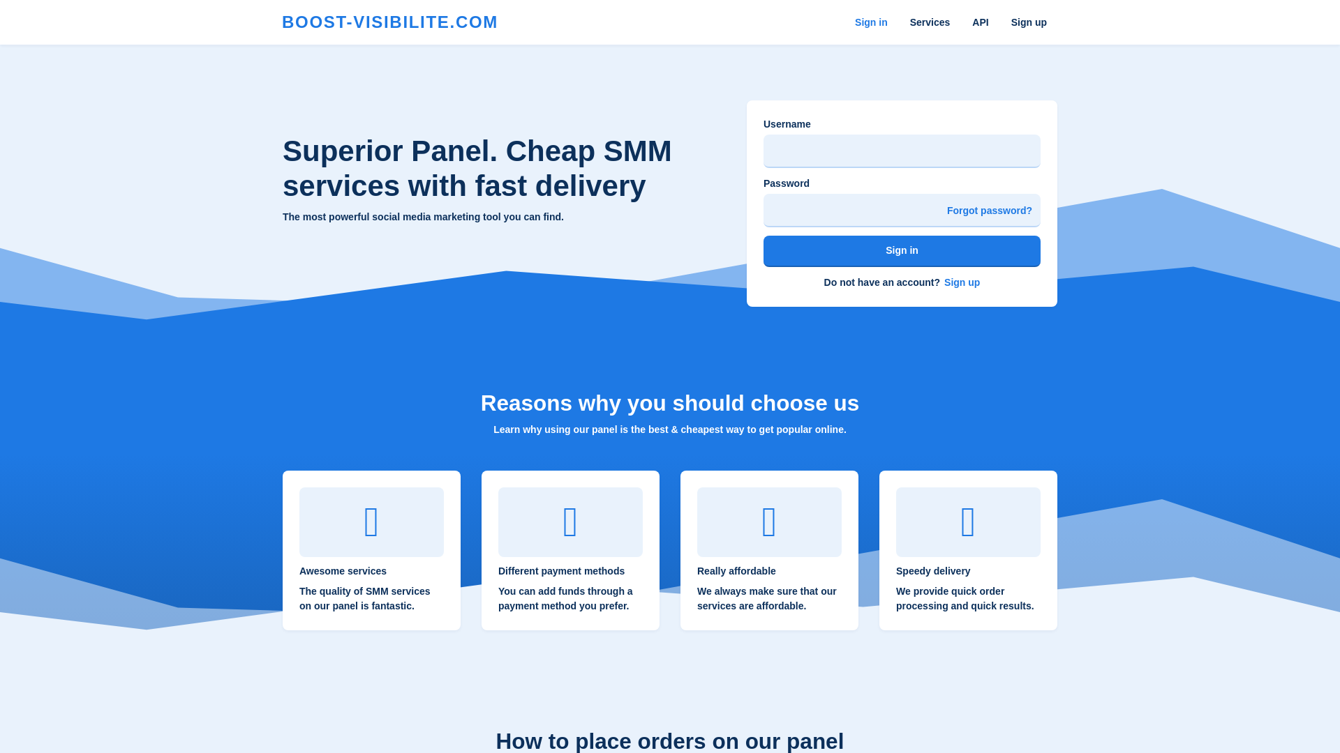 website screenshot of https://boost-visibilite.com/