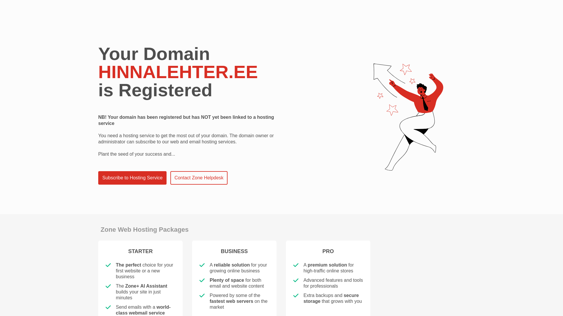 website screenshot of https://hinnalehter.ee