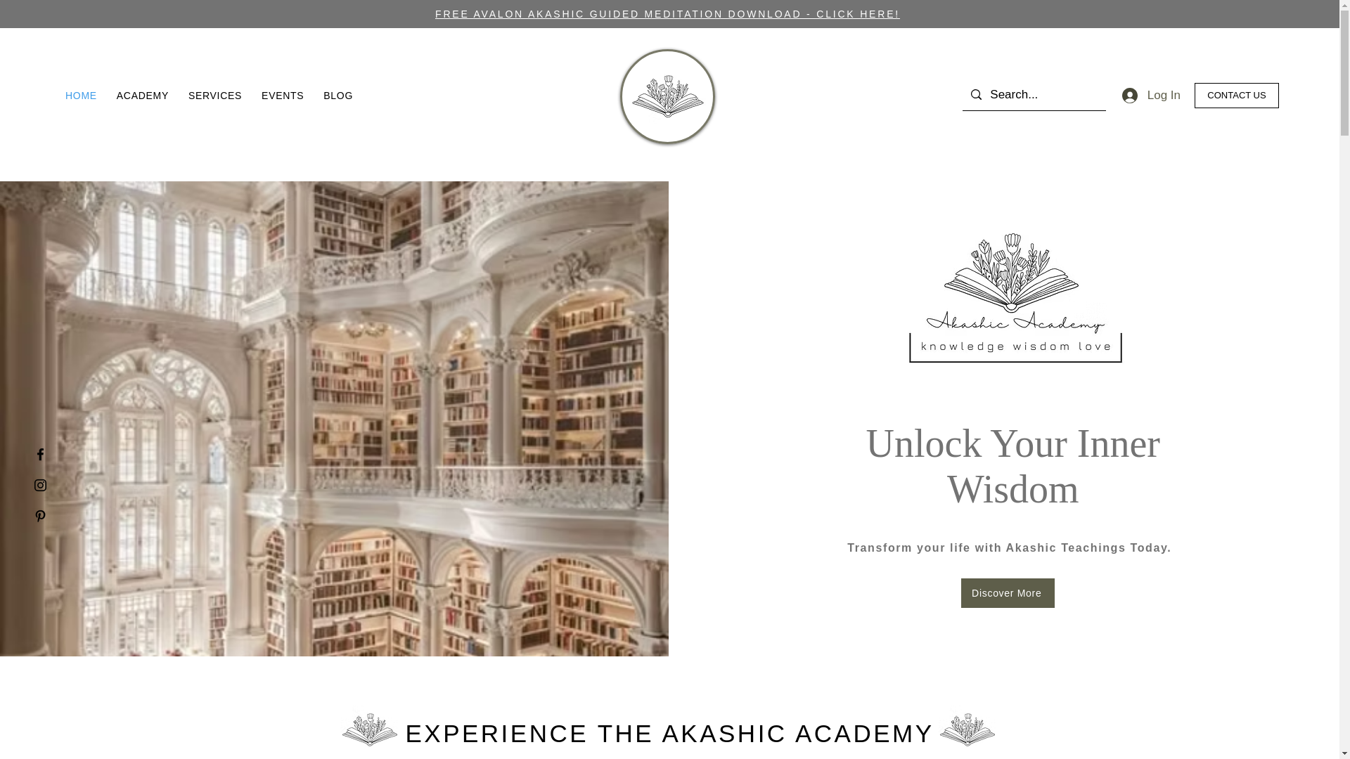 website screenshot of https://lemurianacademy.com/