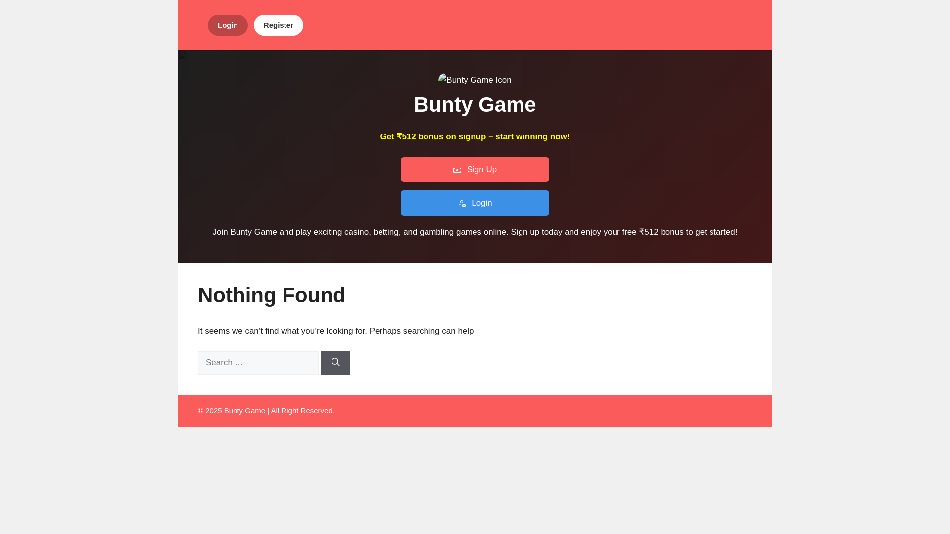 website screenshot of https://dabanggame1.com/