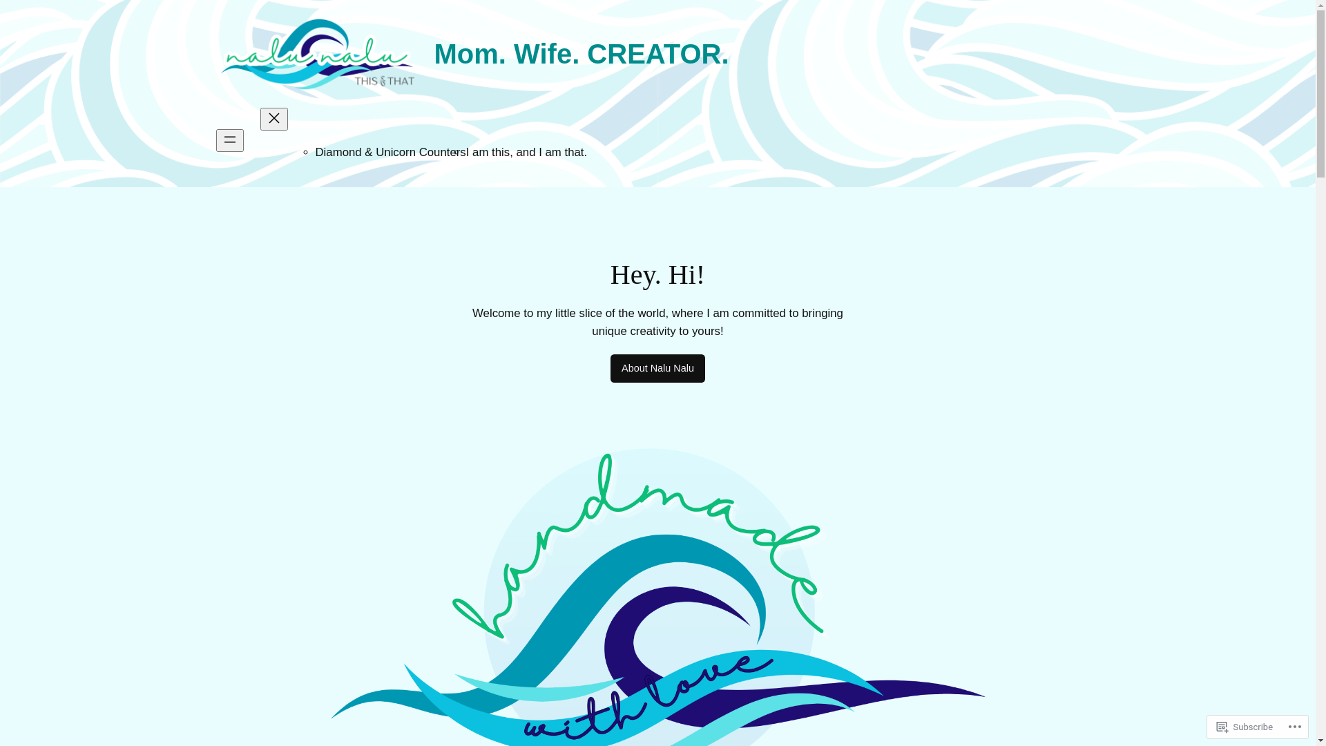 website screenshot of https://nalunaluthisandthat.com/