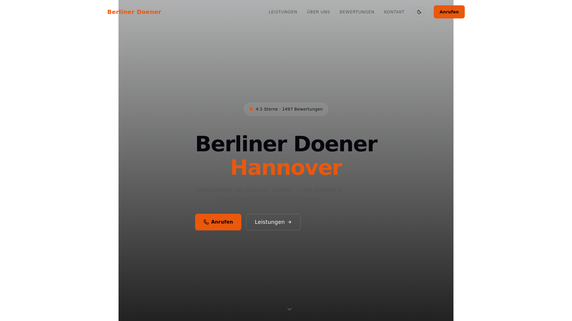 website screenshot of https://berliner-doener.pages.dev/